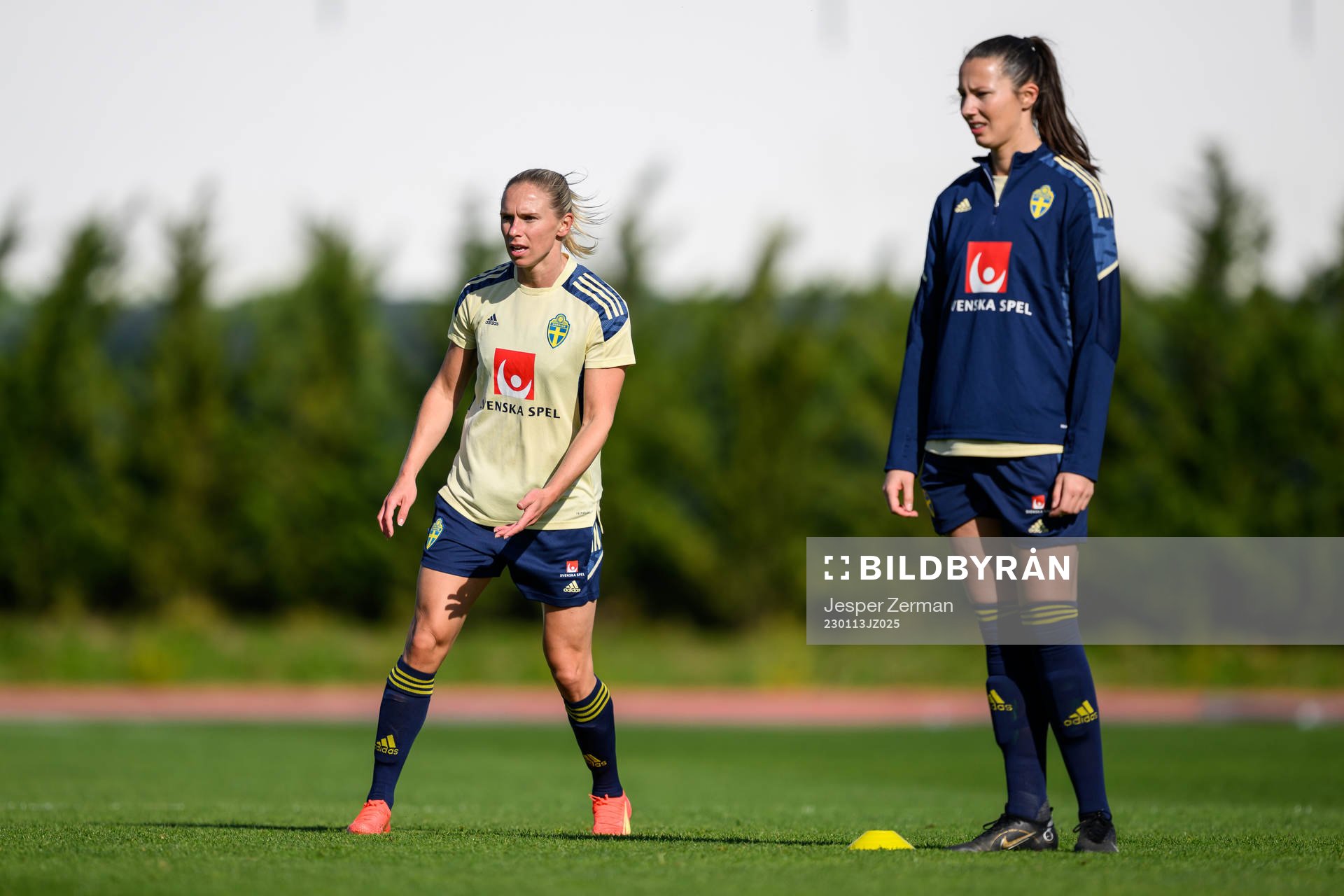Jonna Andersson of the Swedish women's national football
