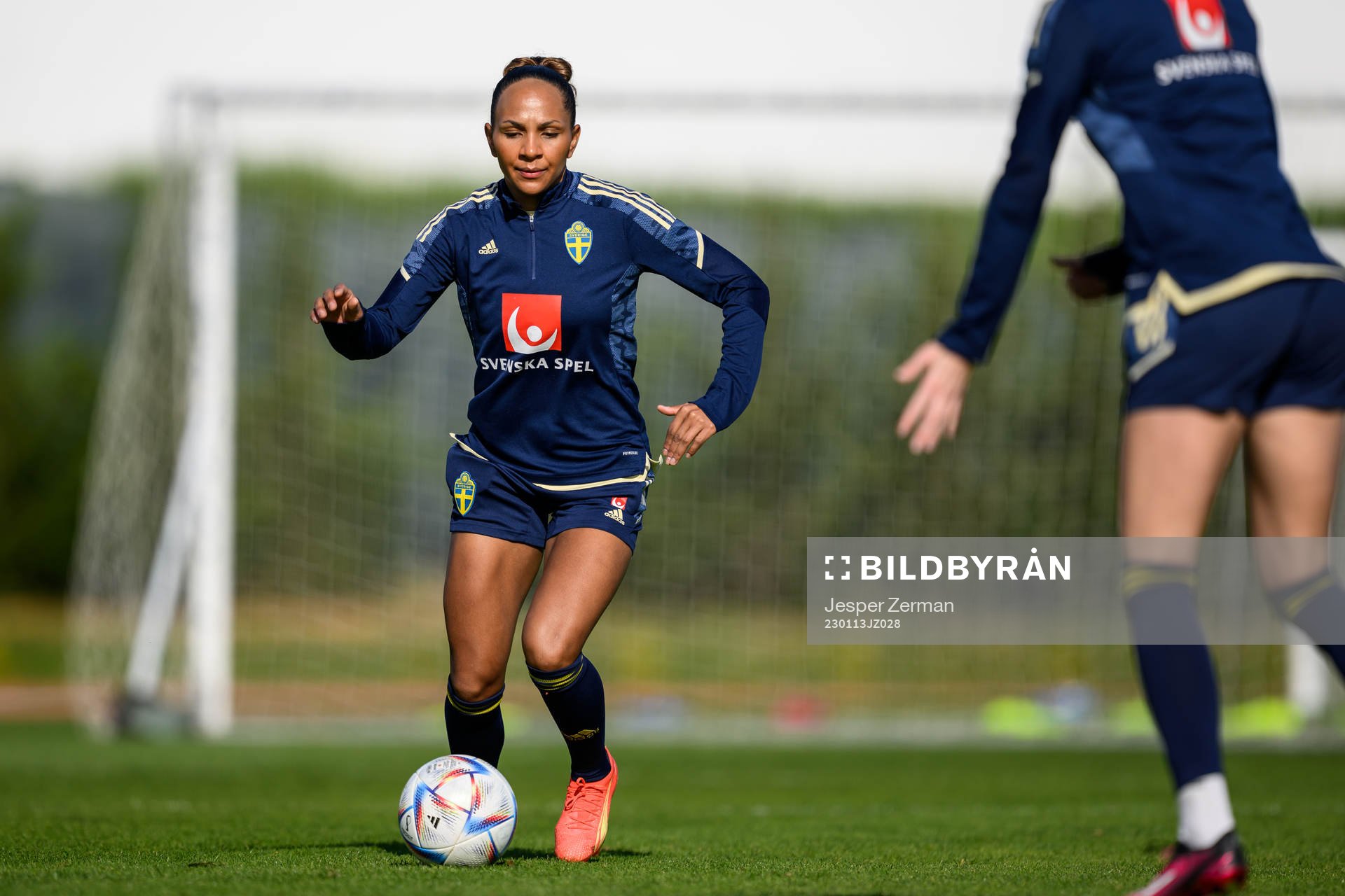 Madelen Janogy of the Swedish women's national football