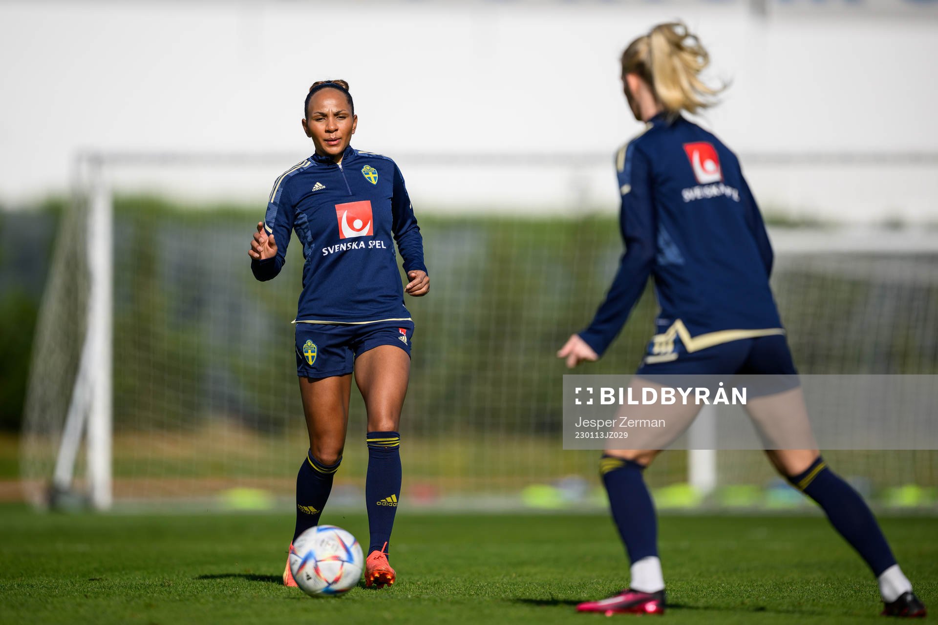 Madelen Janogy of the Swedish women's national football