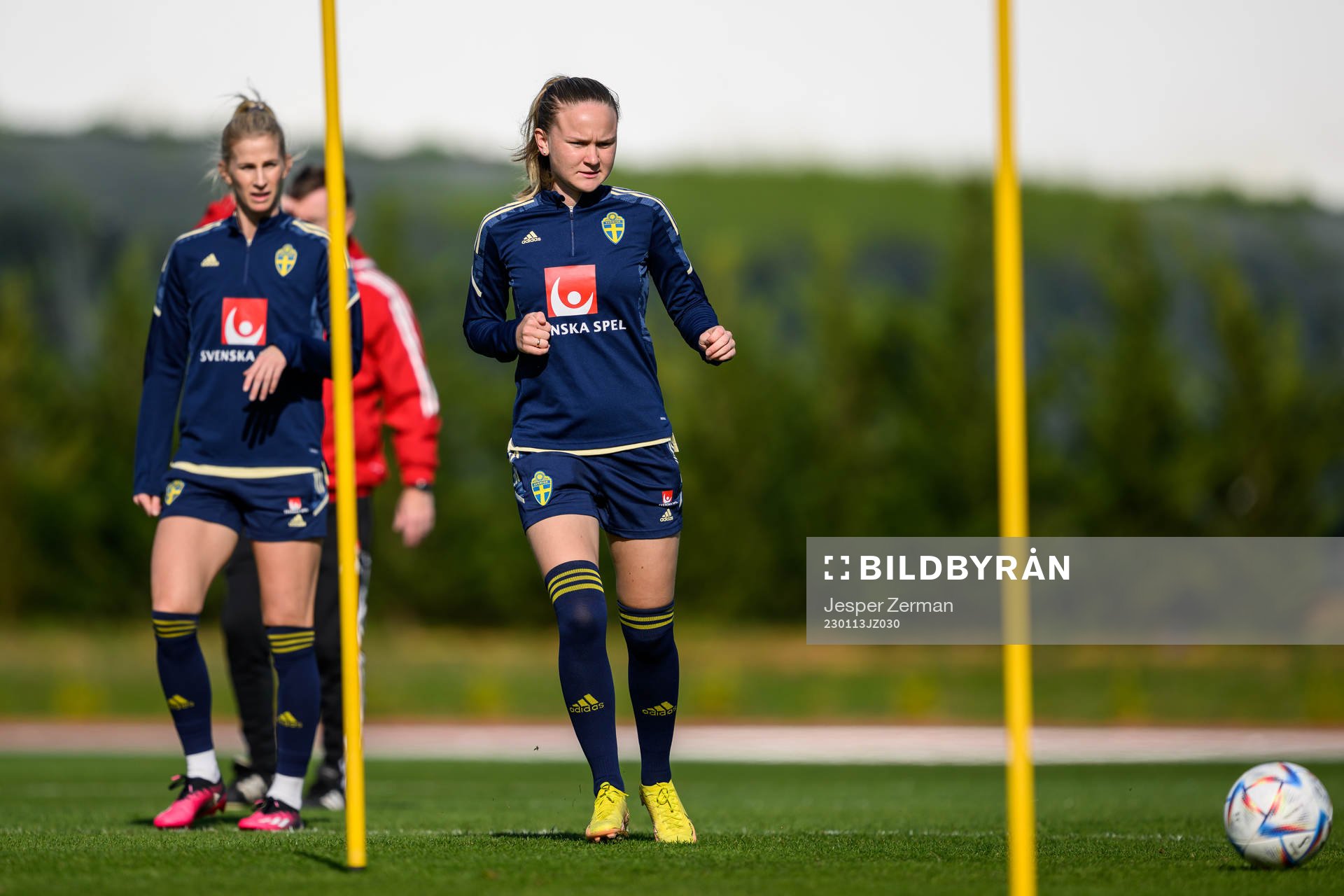 Matilda Vinberg of the Swedish women's national football