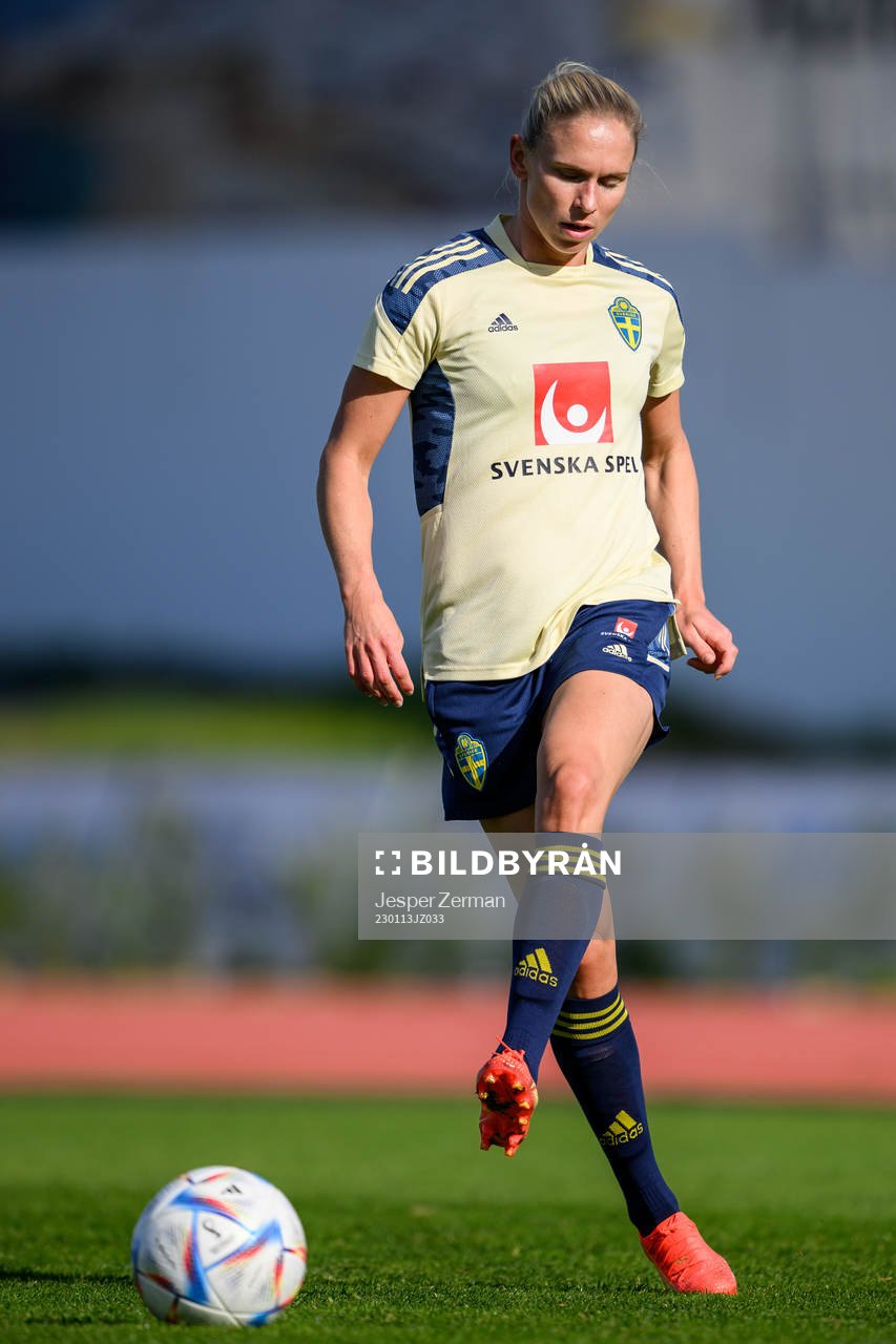 Jonna Andersson of the Swedish women's national football