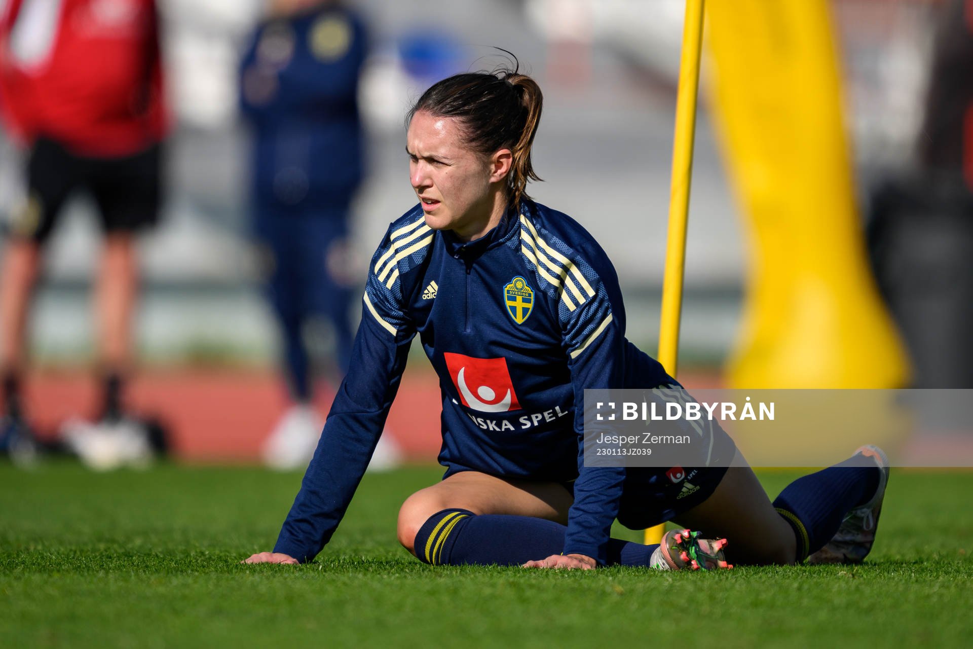 Felicia Rogic of the Swedish women's national football team