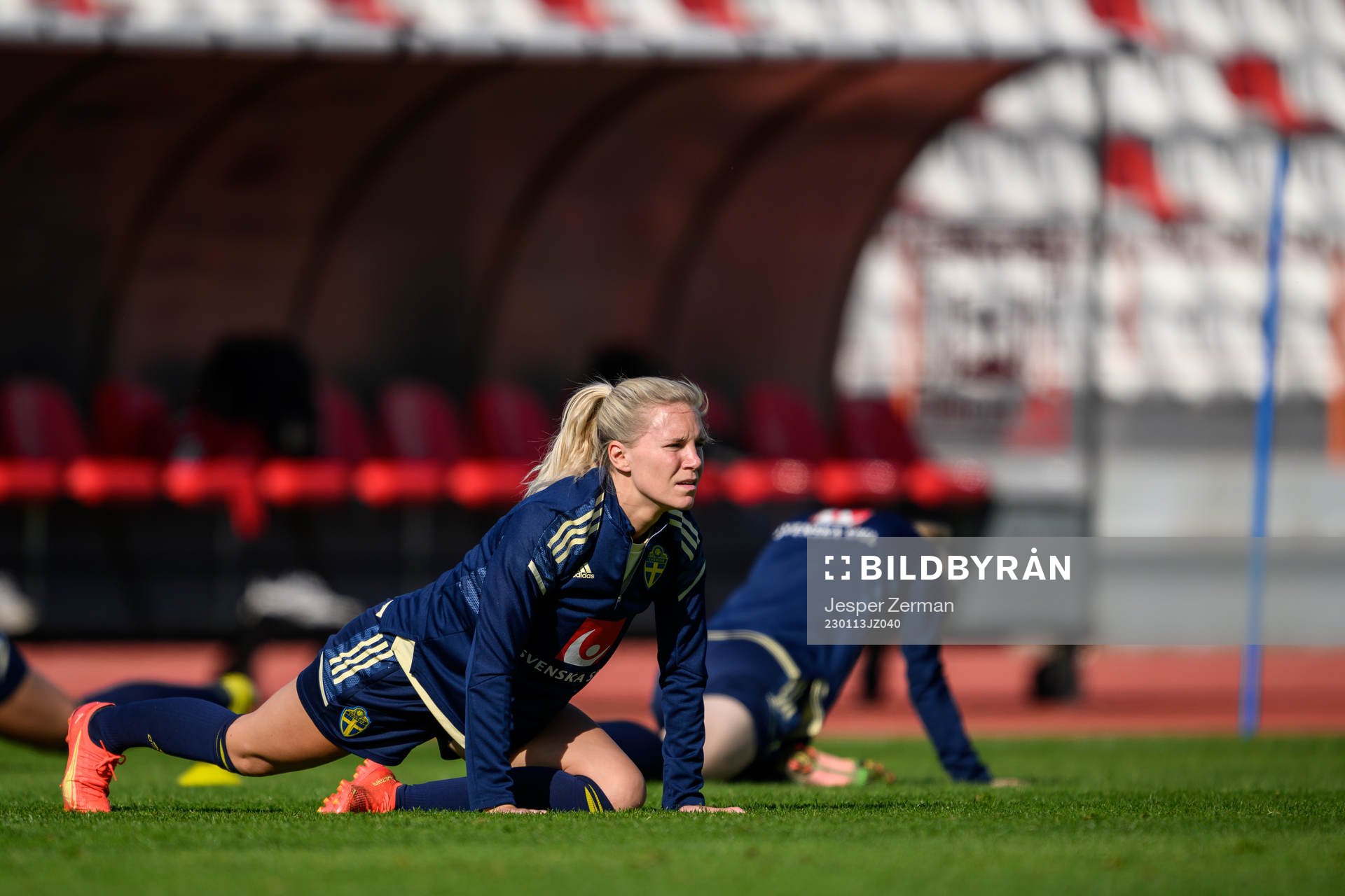 Josefin Rybrink of the Swedish women's national football