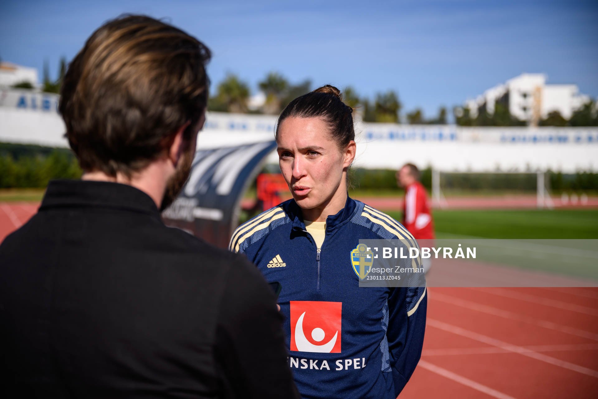 Felicia Rogic of the Swedish women's national football team
