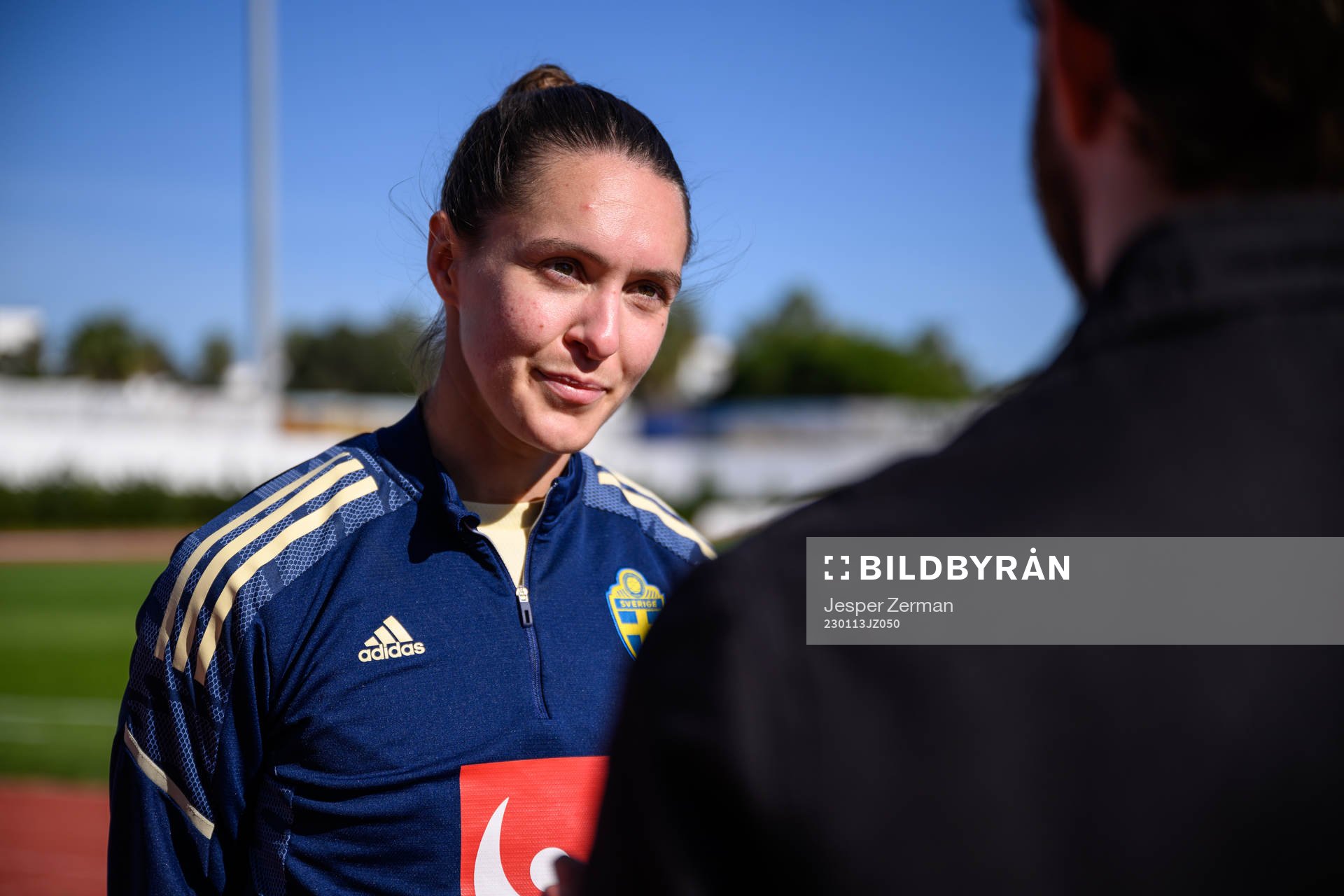 Felicia Rogic of the Swedish women's national football team