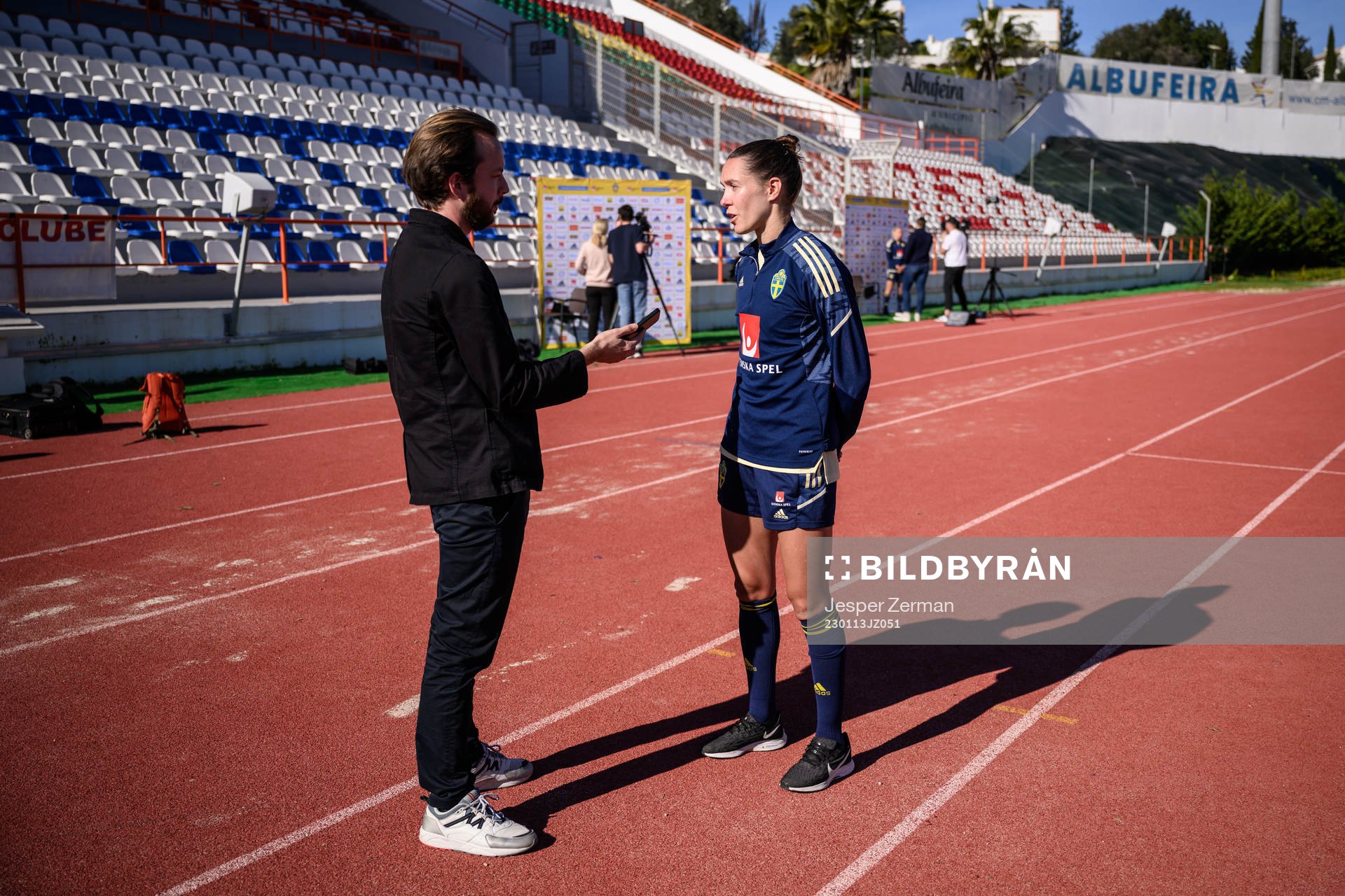 Felicia Rogic of the Swedish women's national football team