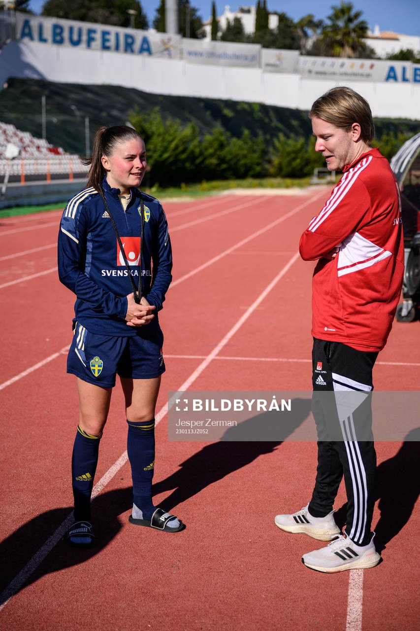 Hanna Wijk of the Swedish women's national football team