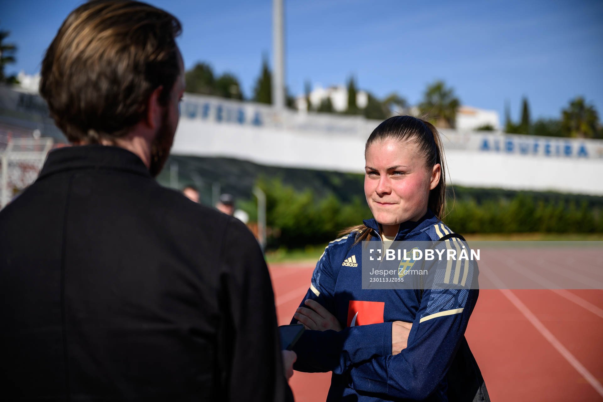 Hanna Wijk of the Swedish women's national football team