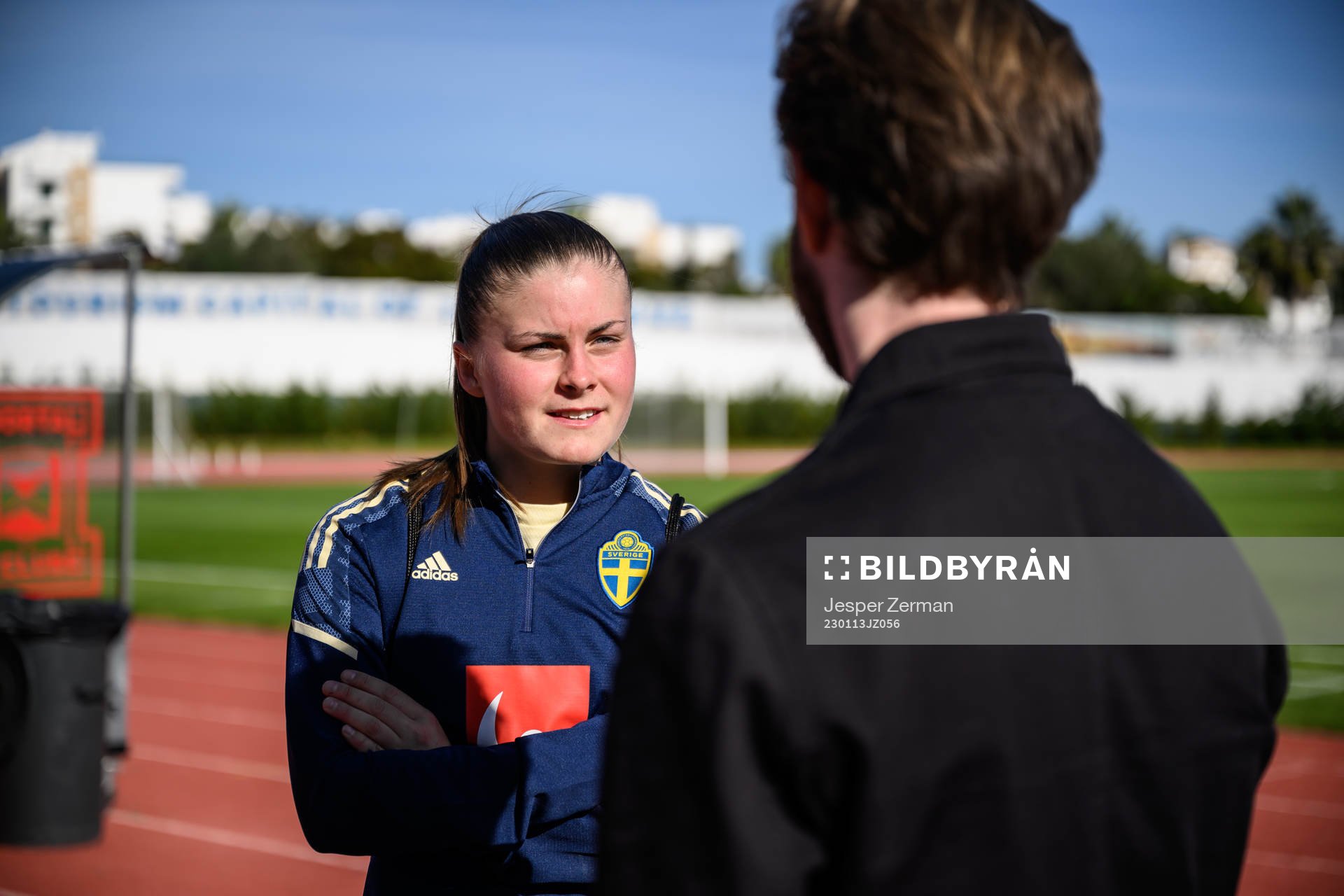 Hanna Wijk of the Swedish women's national football team