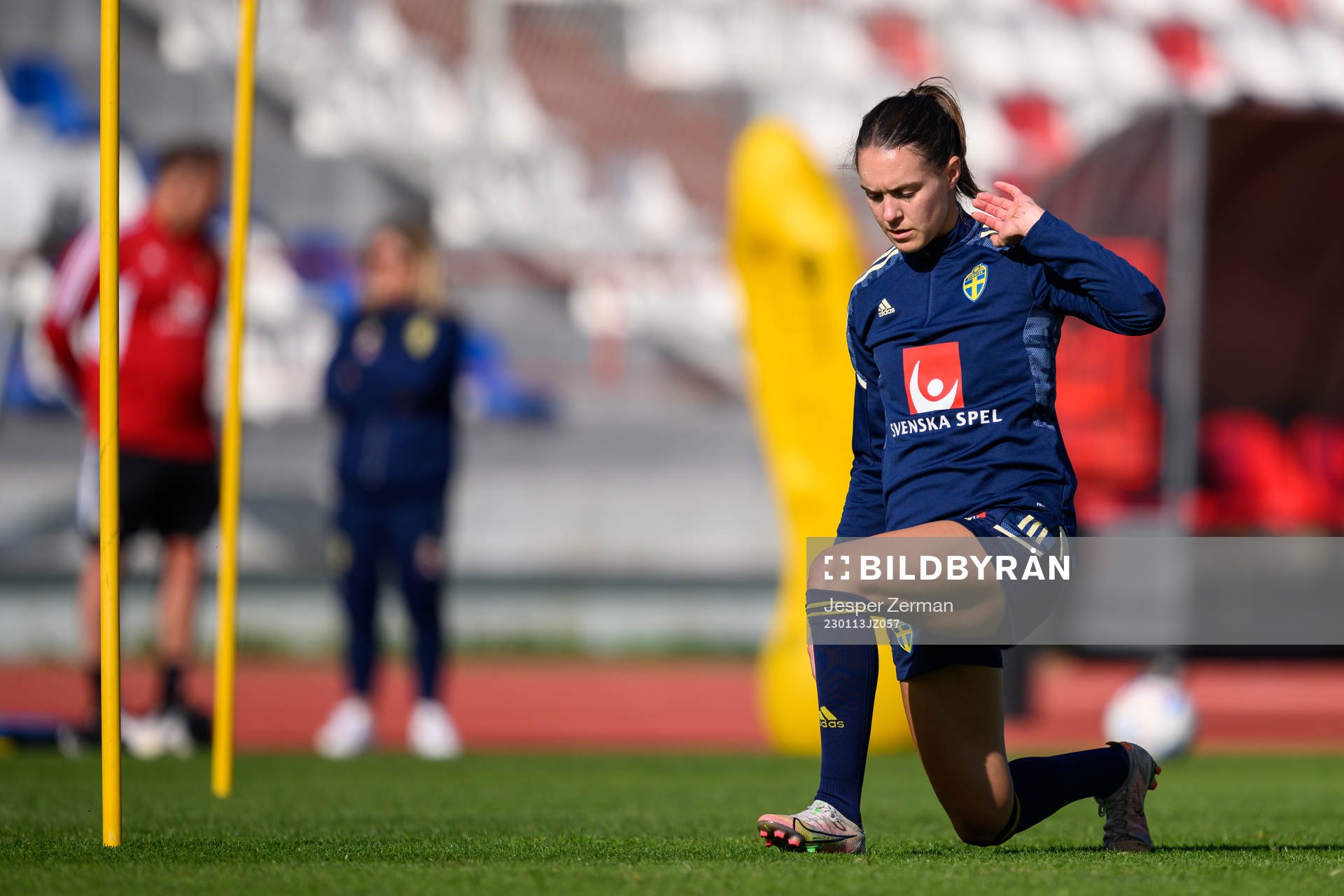Felicia Rogic of the Swedish women's national football team