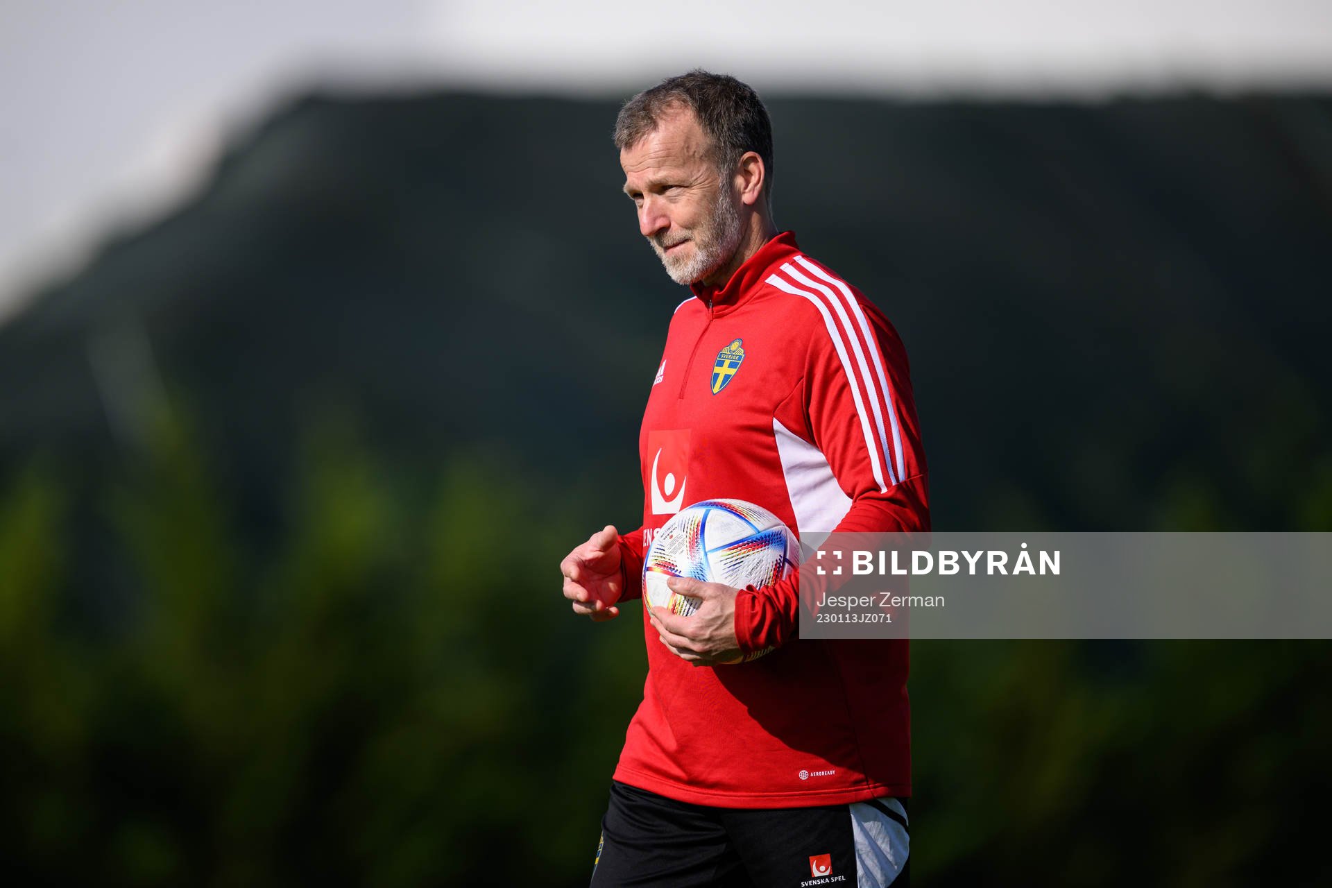 performance manager Pontus Ekblom of the Swedish women's