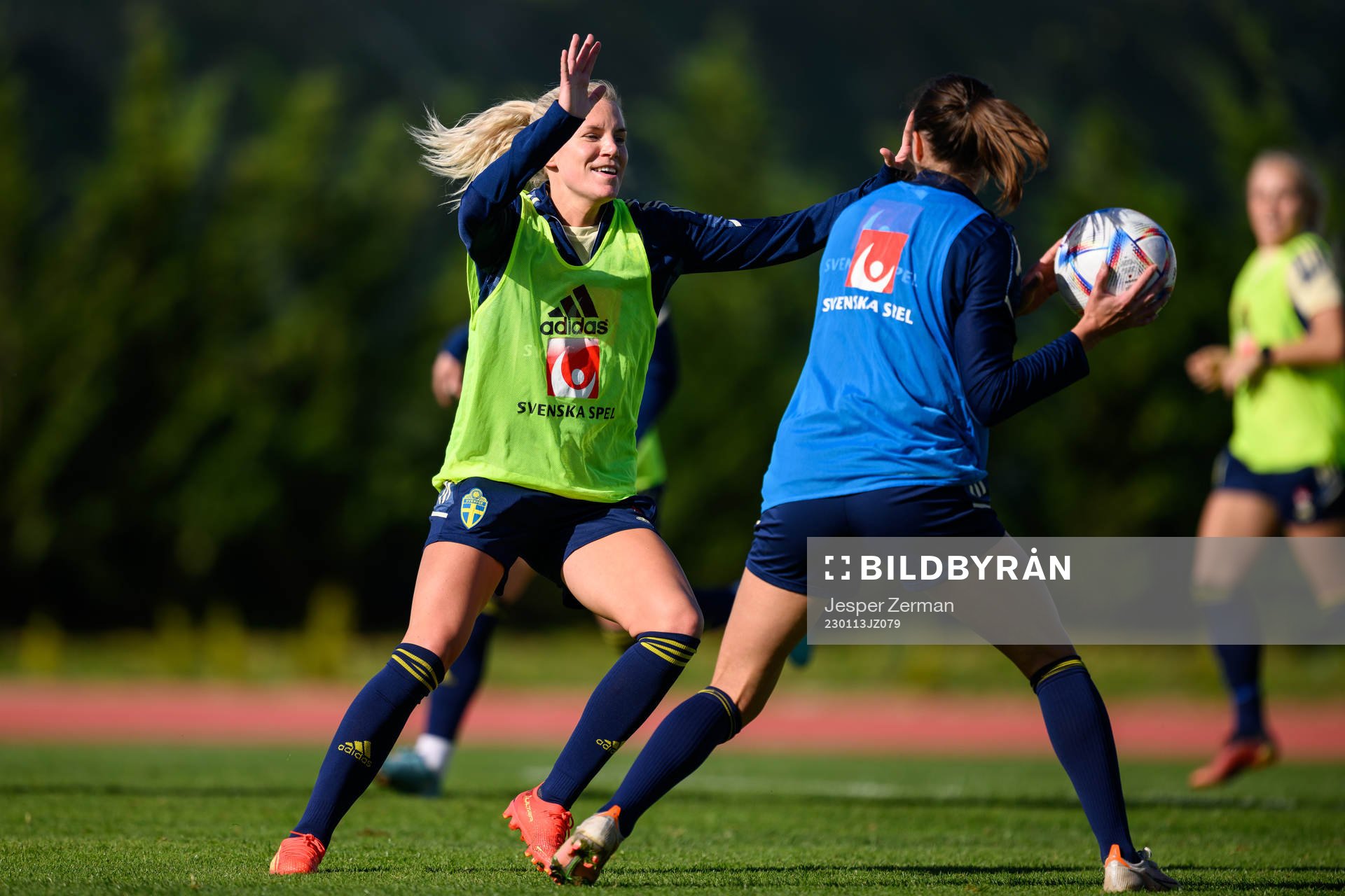 Josefin Rybrink of the Swedish women's national football