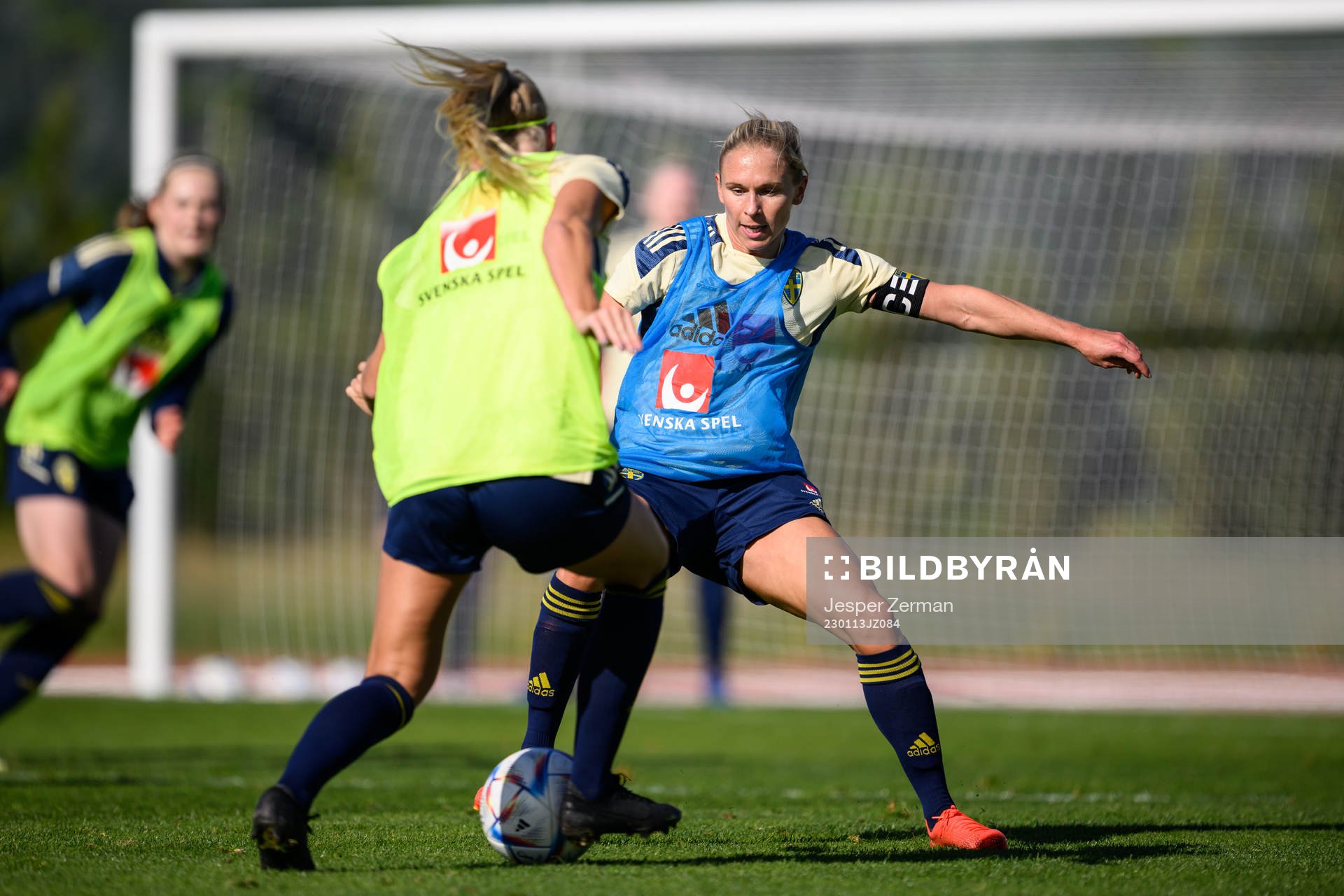 Jonna Andersson of the Swedish women's national football