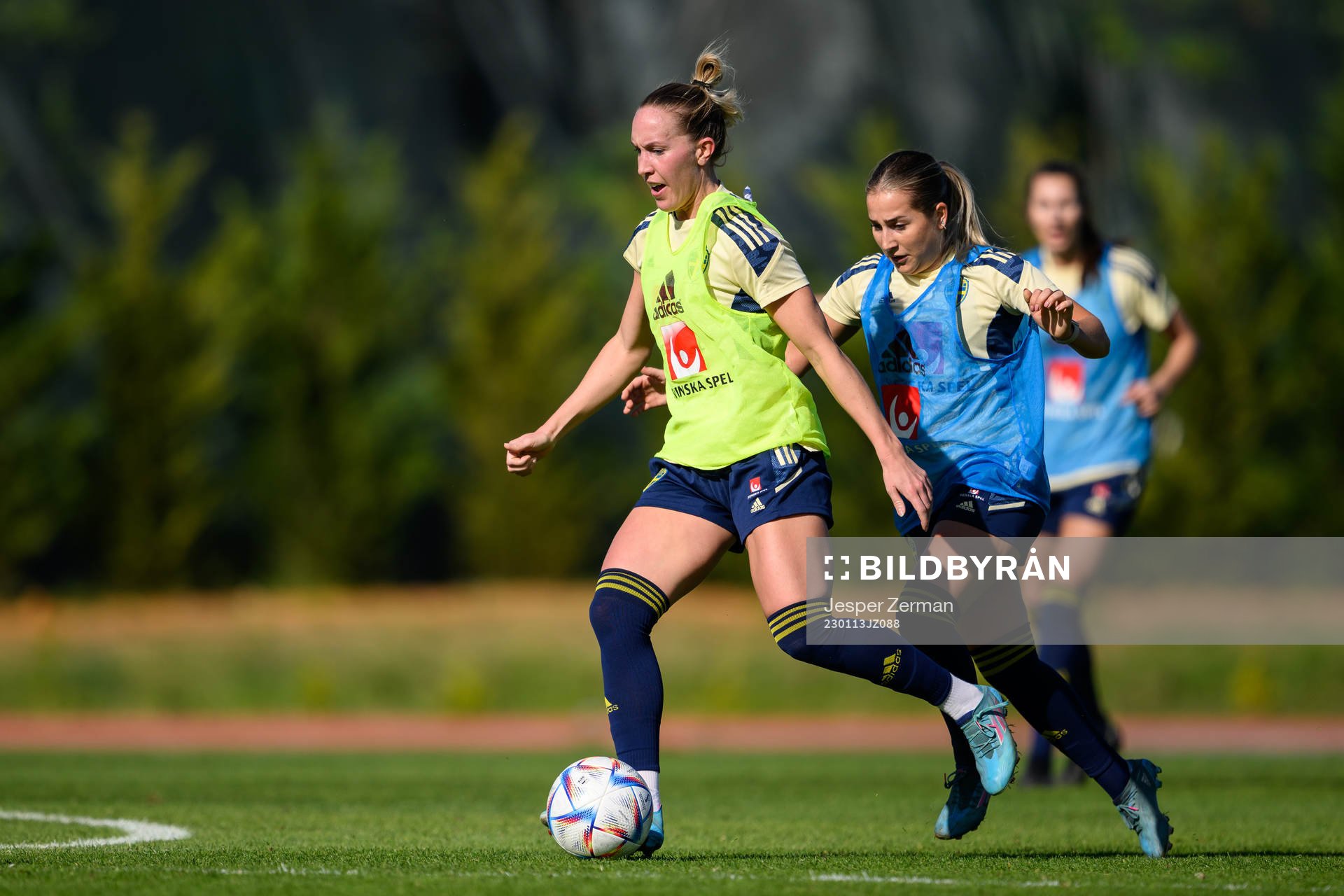 Julia Roddar of the Swedish women's national football team