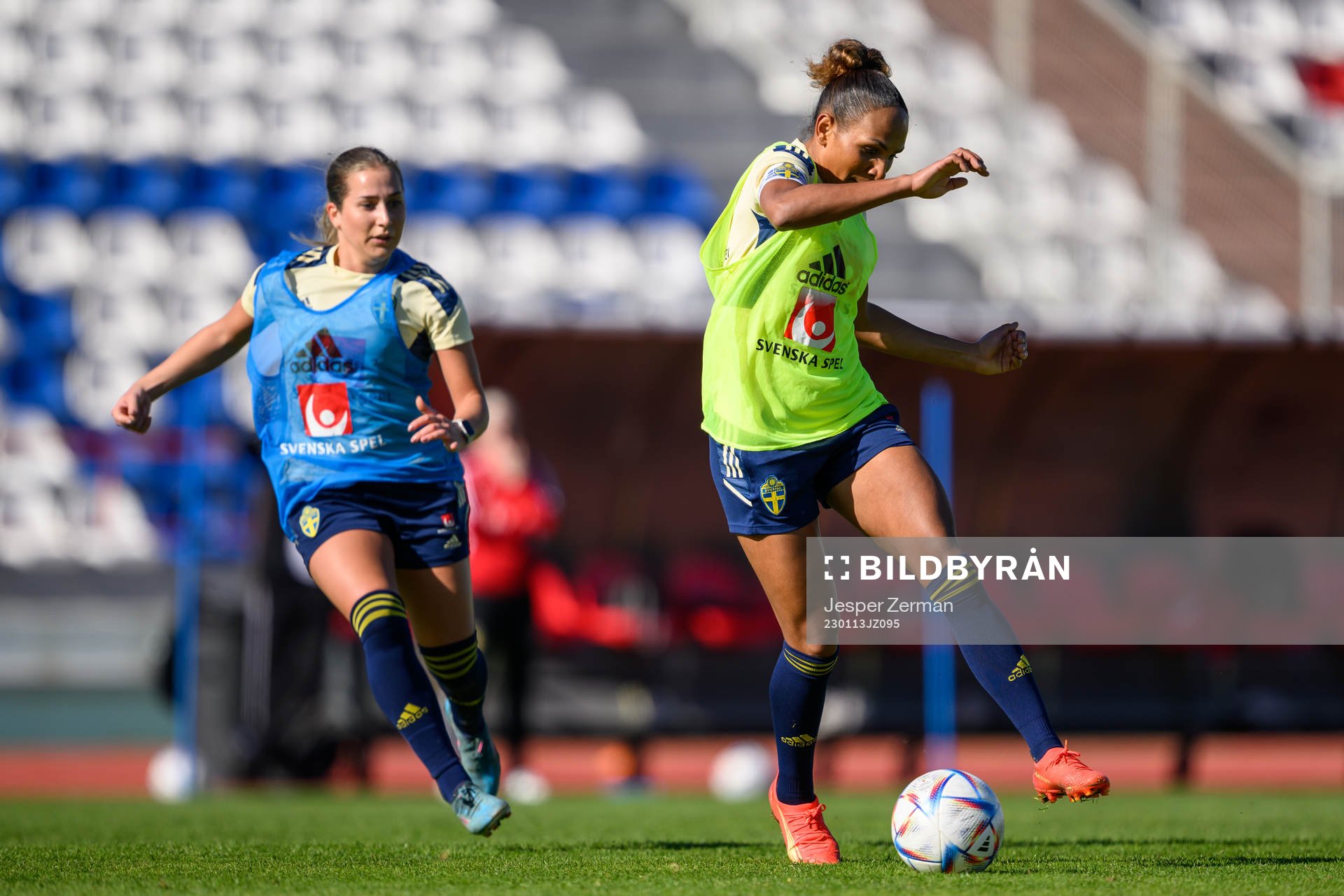 Madelen Janogy of the Swedish women's national football