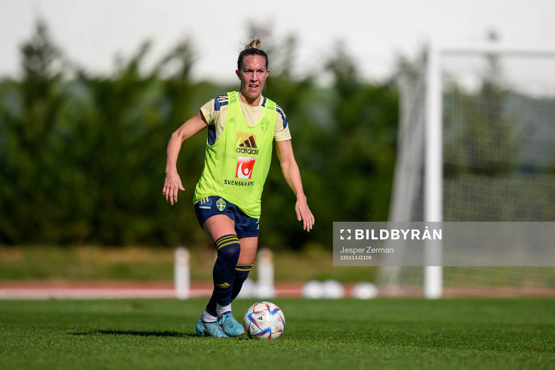 Julia Roddar of the Swedish women's national football team