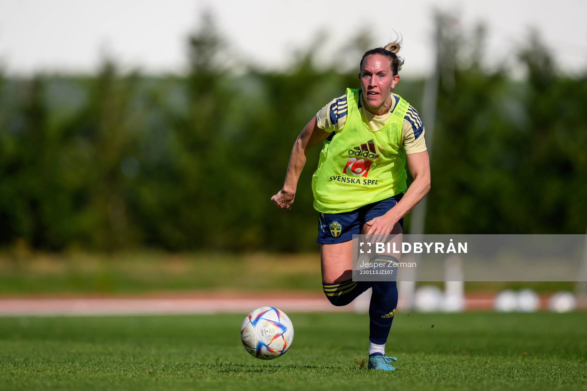 Julia Roddar of the Swedish women's national football team
