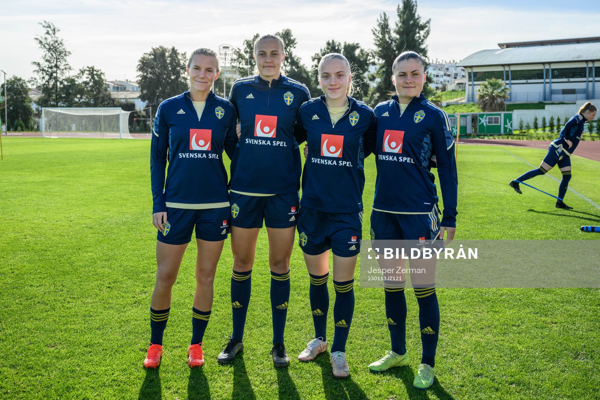 Josefin Rybrink, Elma Juntila Nelhage, Anna Sandberg and