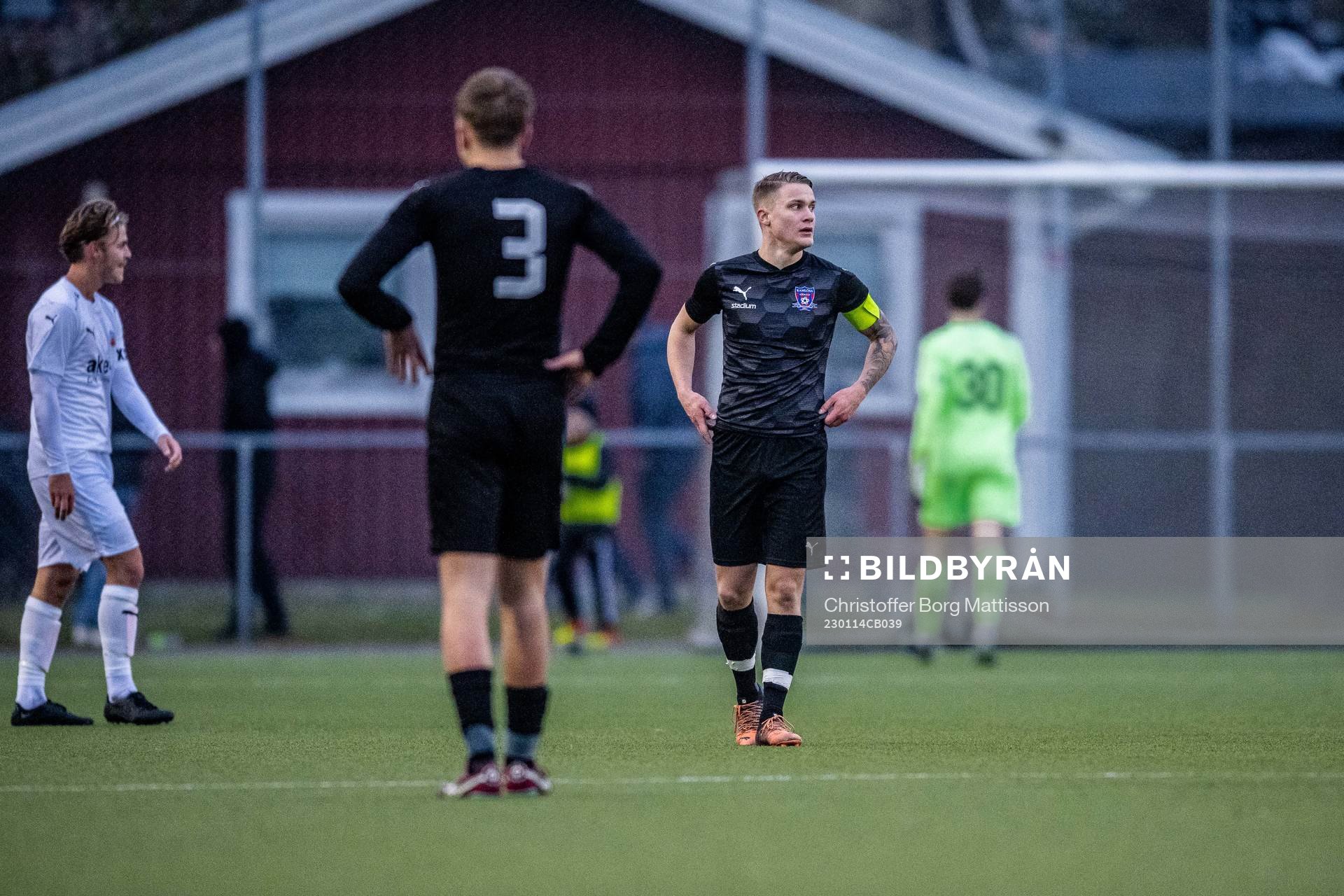 Ramlösa Södras spelare deppar