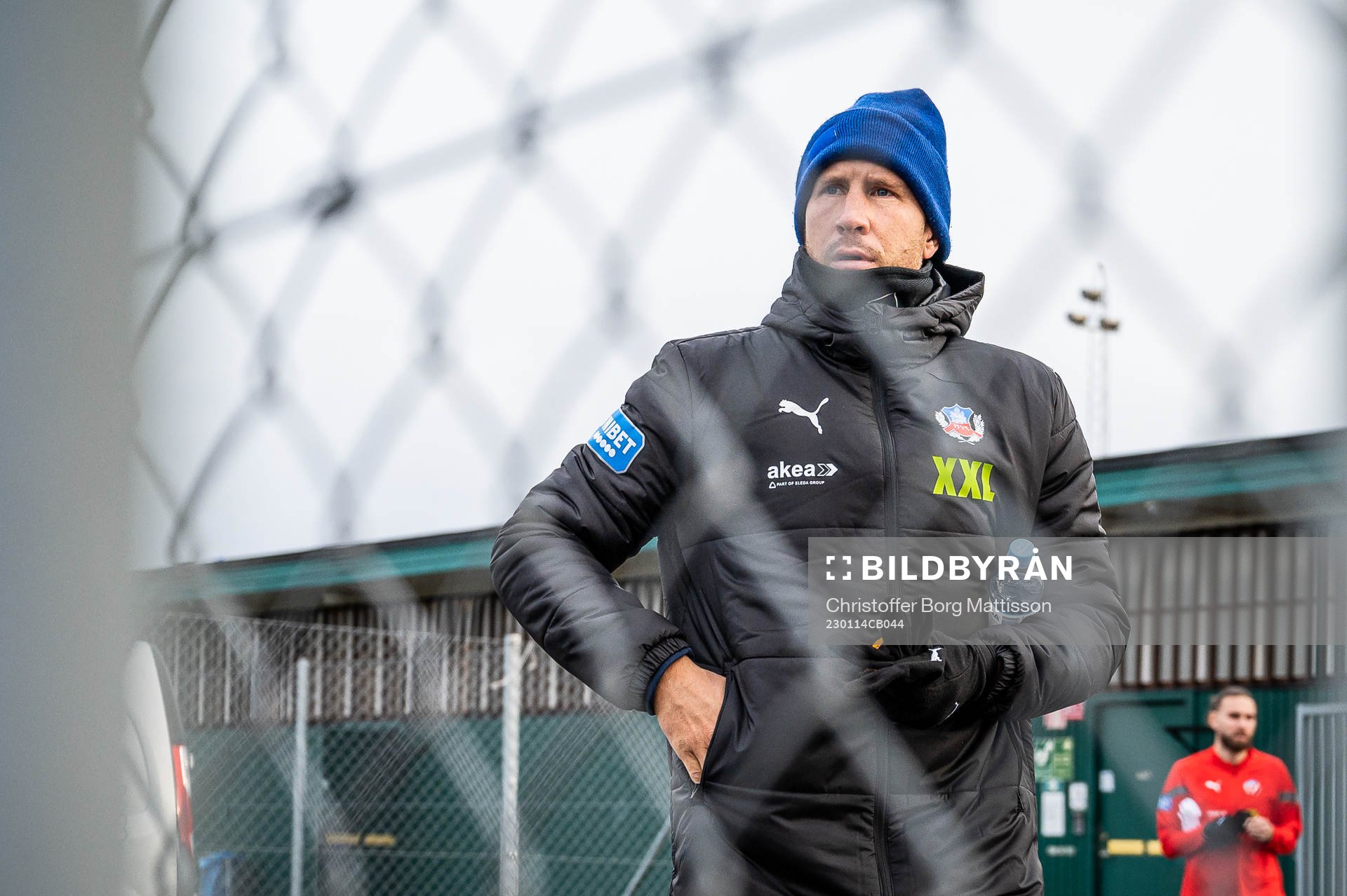 Helsingborgs tränare Mattias Lindström