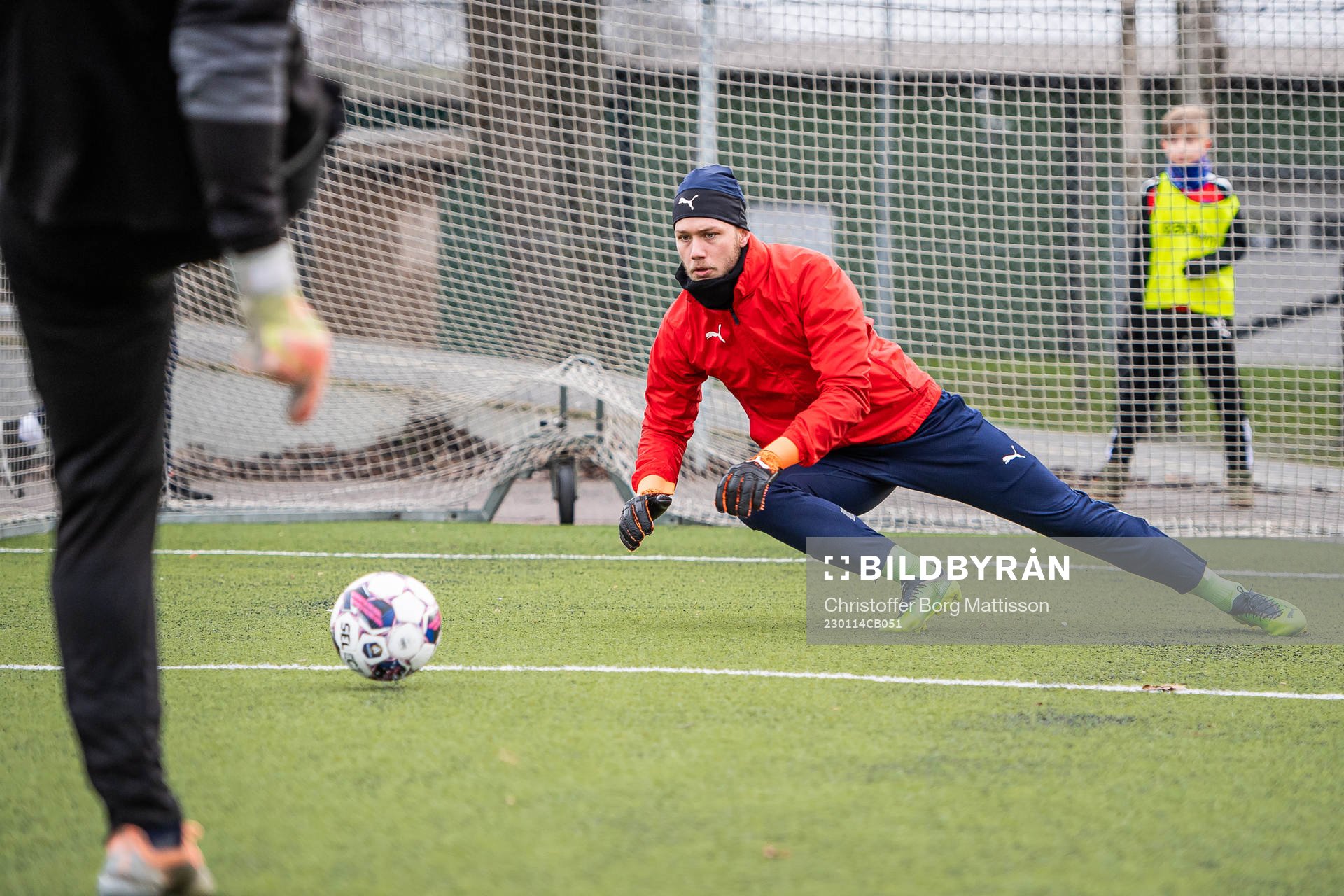 Helsingborgs målvakt Kalle Joelsson