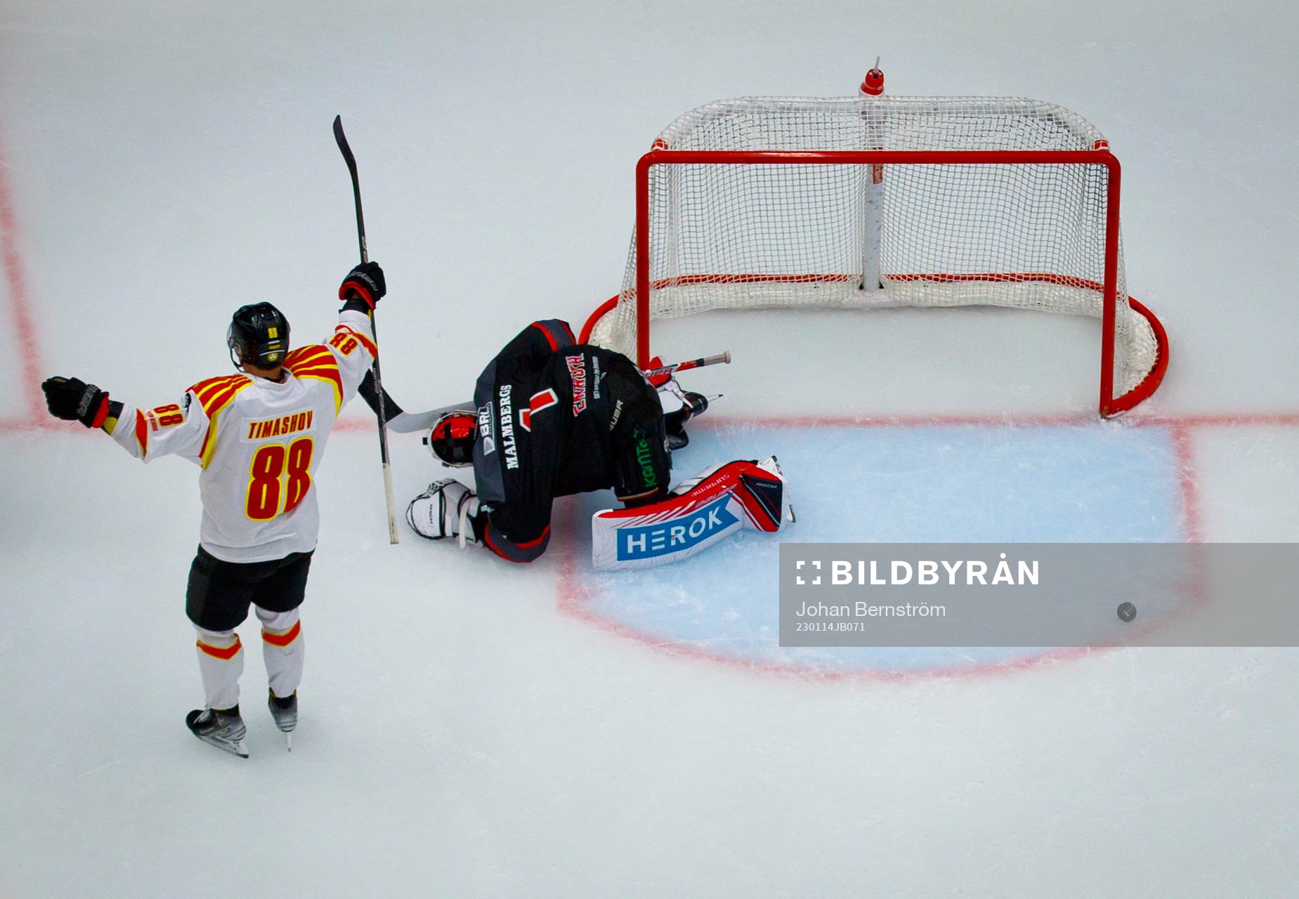 Brynäs Dmytro Timashov jublar