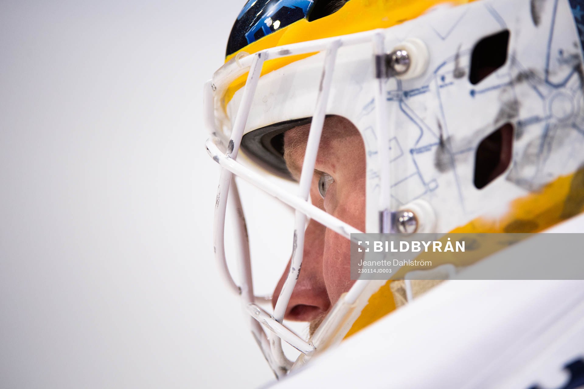 HV71s målvakt Jonas Gunnarsson