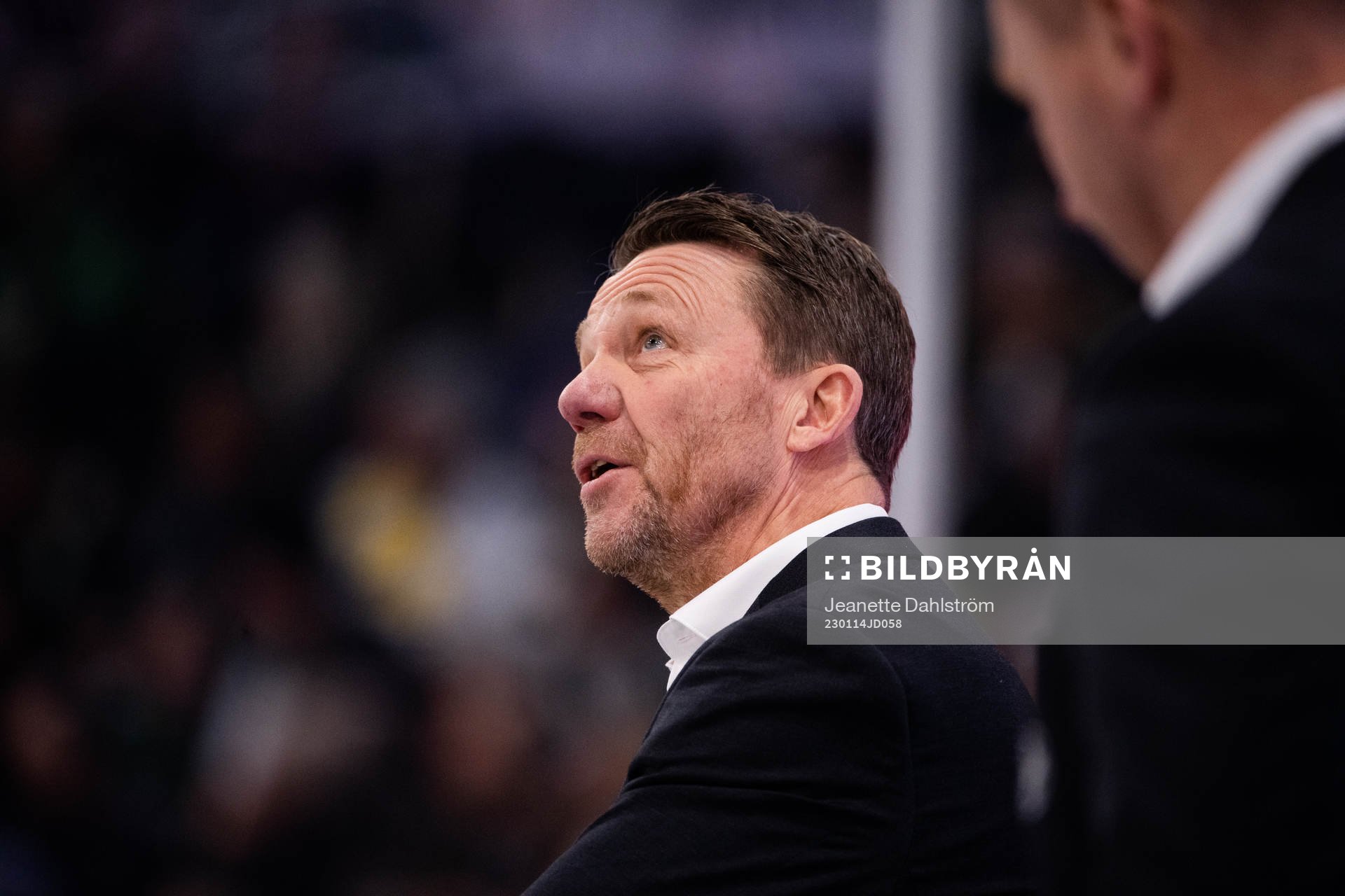 under ishockeymatchen i SHL mellan Färjestad och HV71