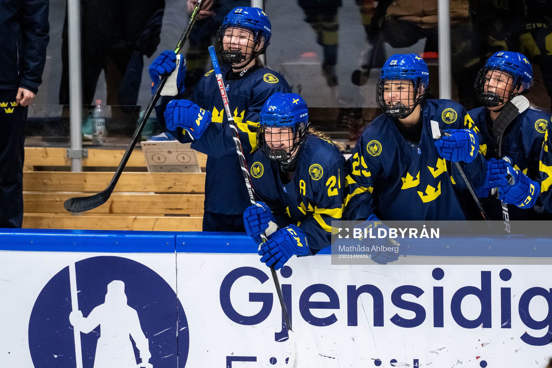 Isabelle Leijonhielm, Ebba Hedqvist, Stella Lindell and