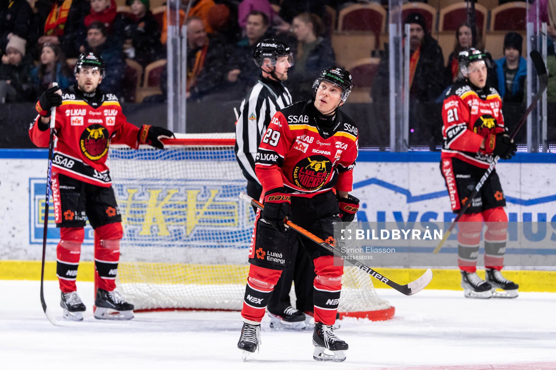 Luleås Erik Gustafsson deppar
