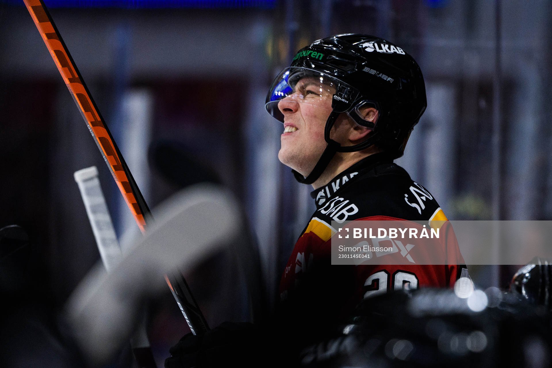 Luleås Erik Gustafsson deppar