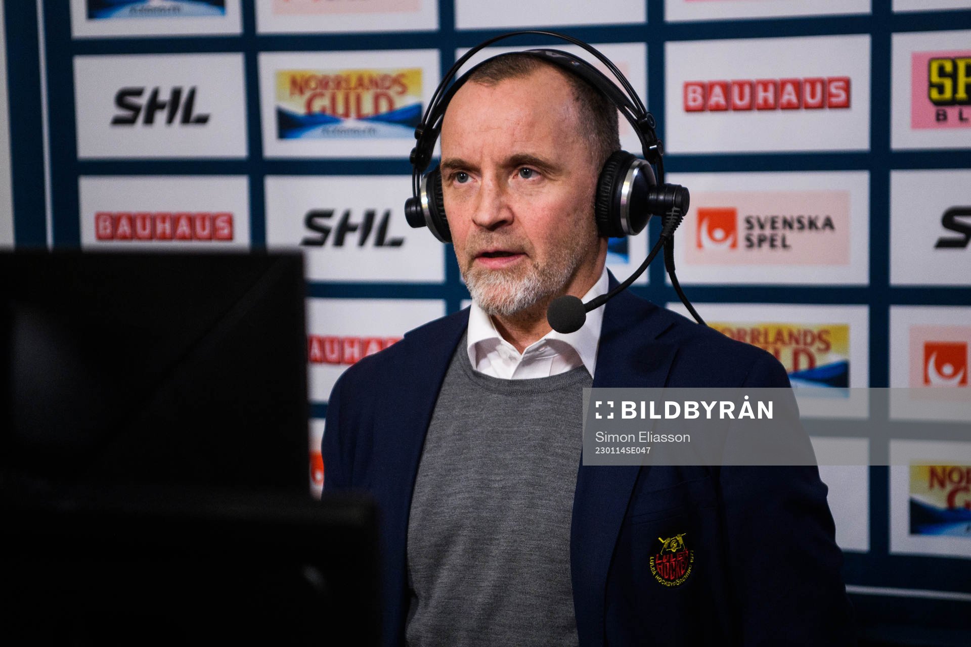 Luleås tränare Thomas Berglund
