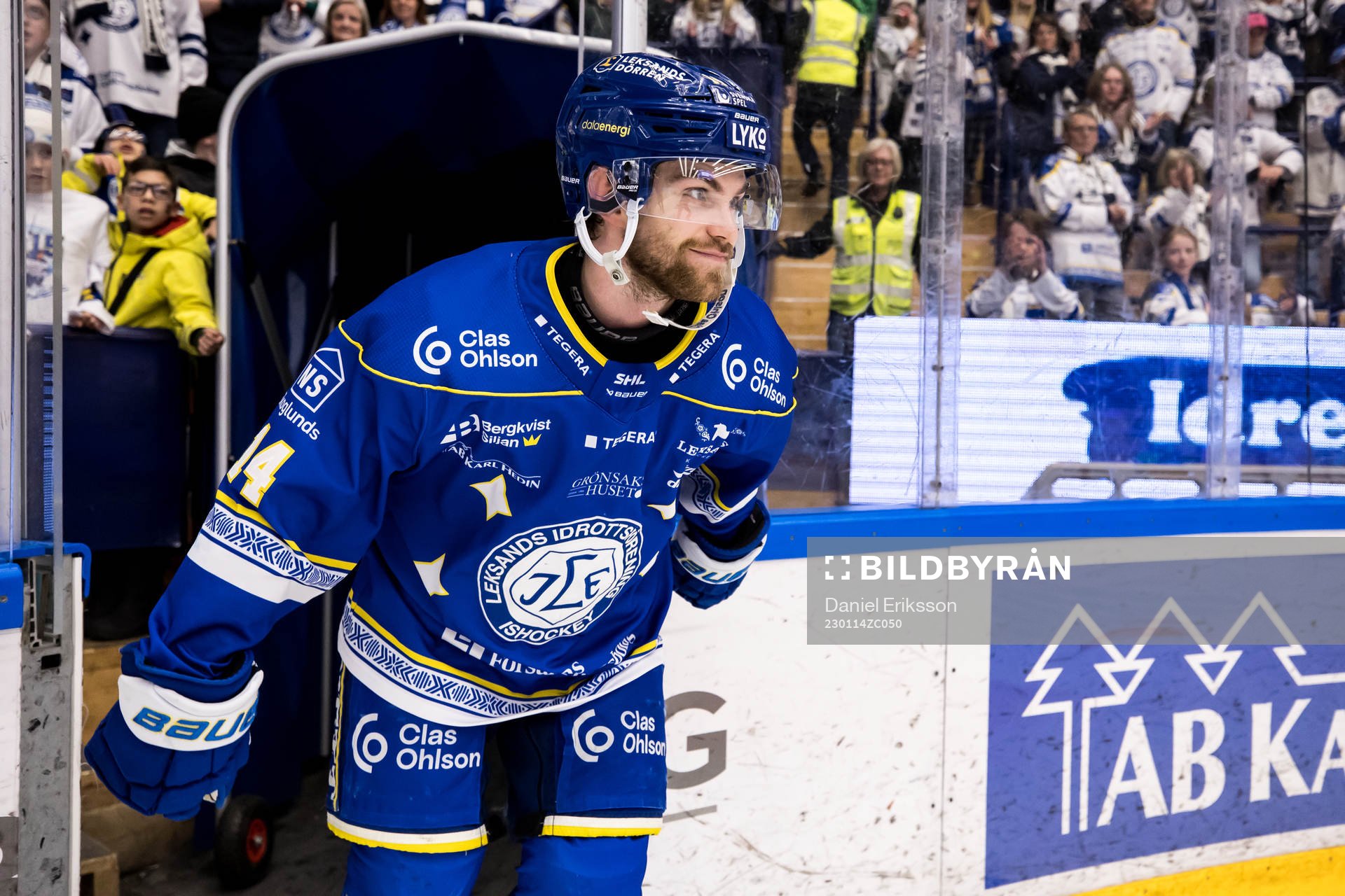 Leksands Oskar Lang utsedd till matchens krigare