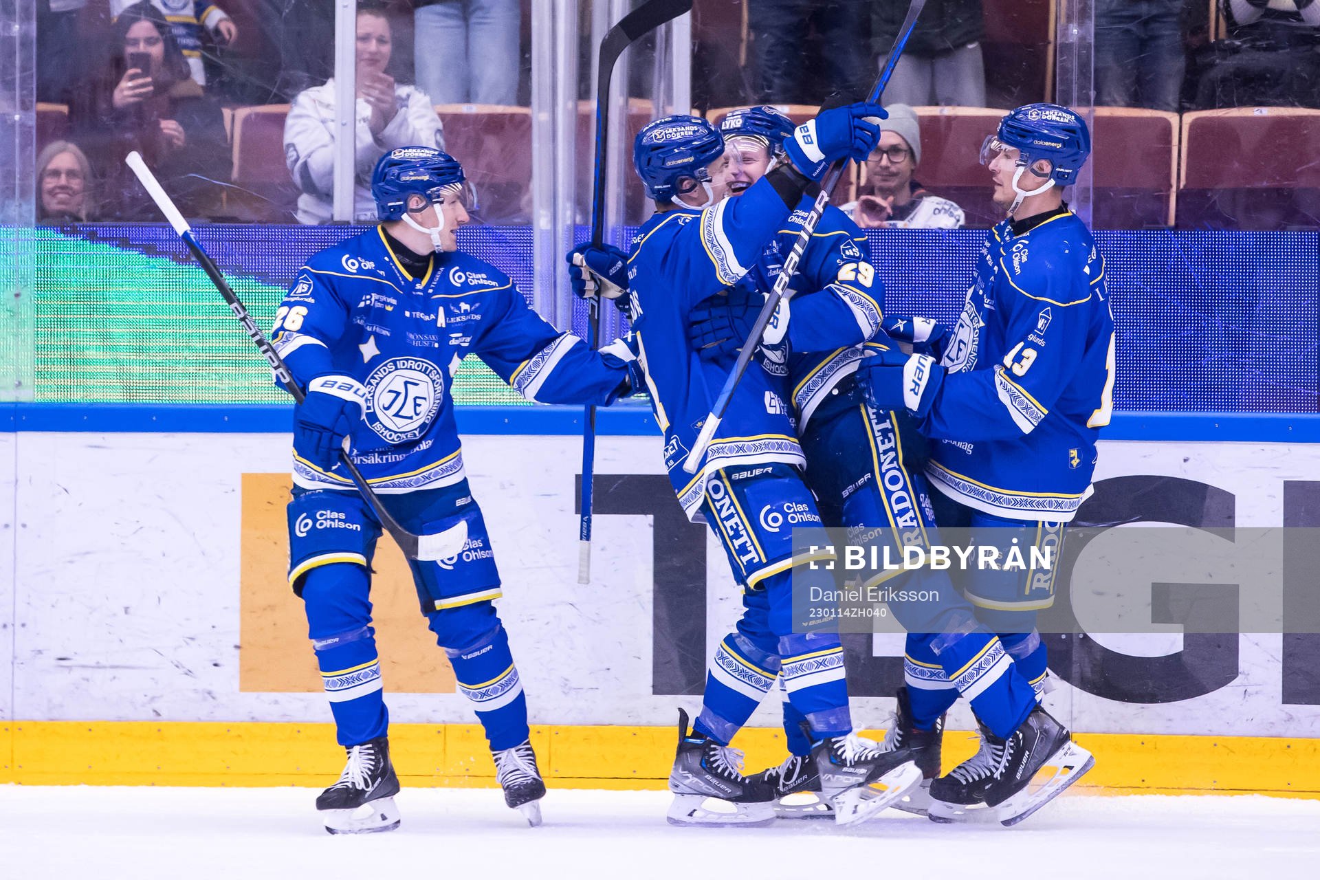 Leksands Martin Karlsson jublar