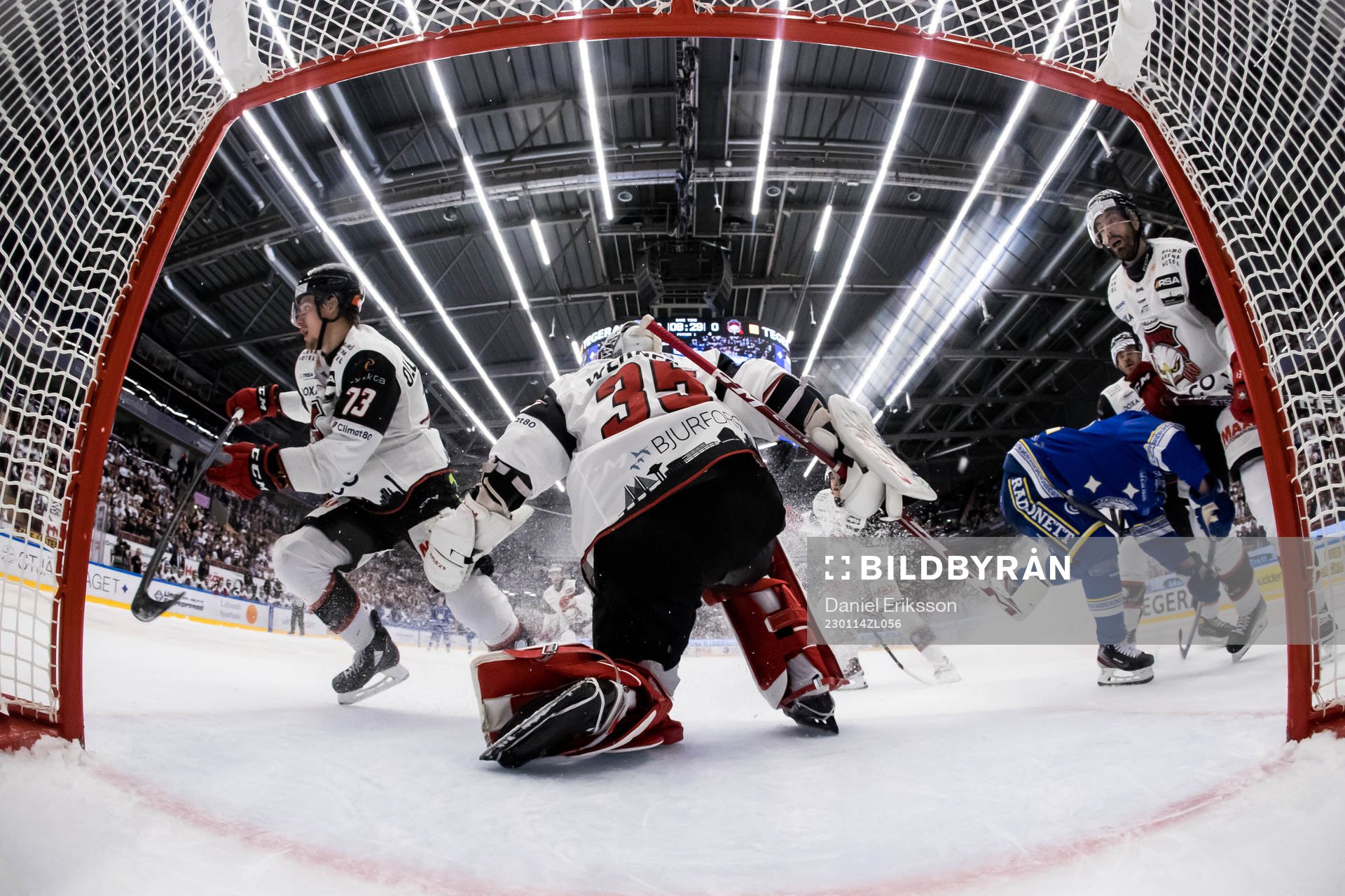 Malmö Redhawks Adam Ollas Mattsson och Malmö Redhawks