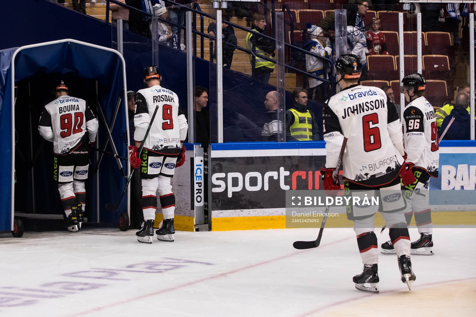 Malmö Redhawks spelarna deppar