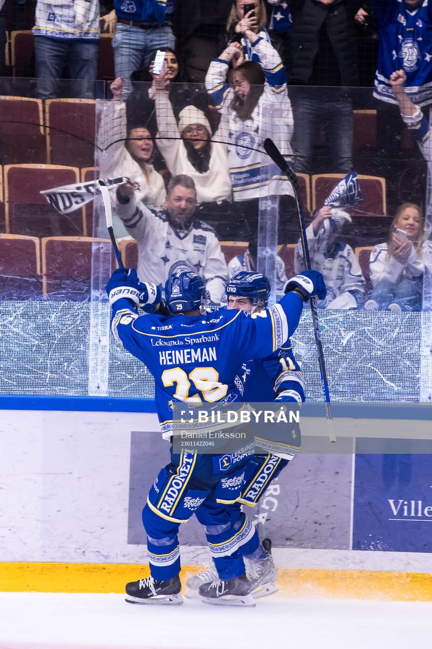 Leksands Martin Karlsson jublar