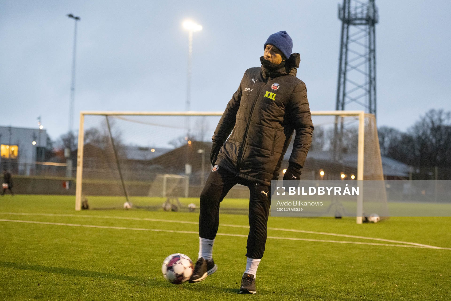 Helsingborgs tränare Mattias Lindström