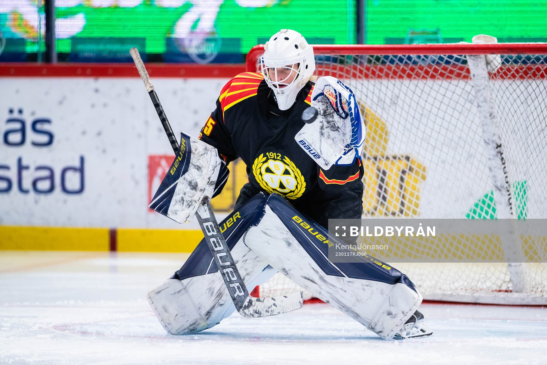 Brynäs målvakt Amanda Johansson