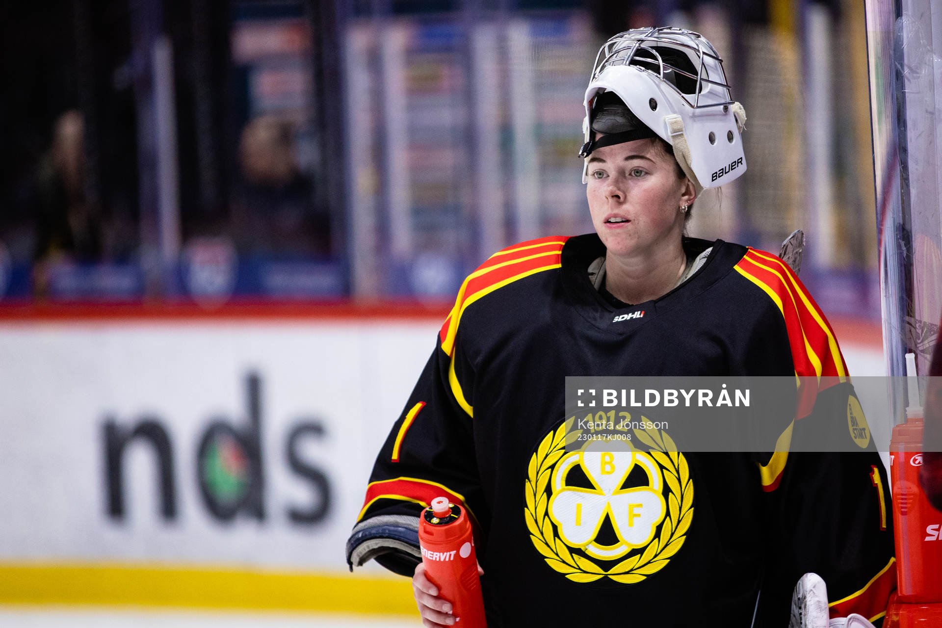Brynäs målvakt Loryn Pearson Porter