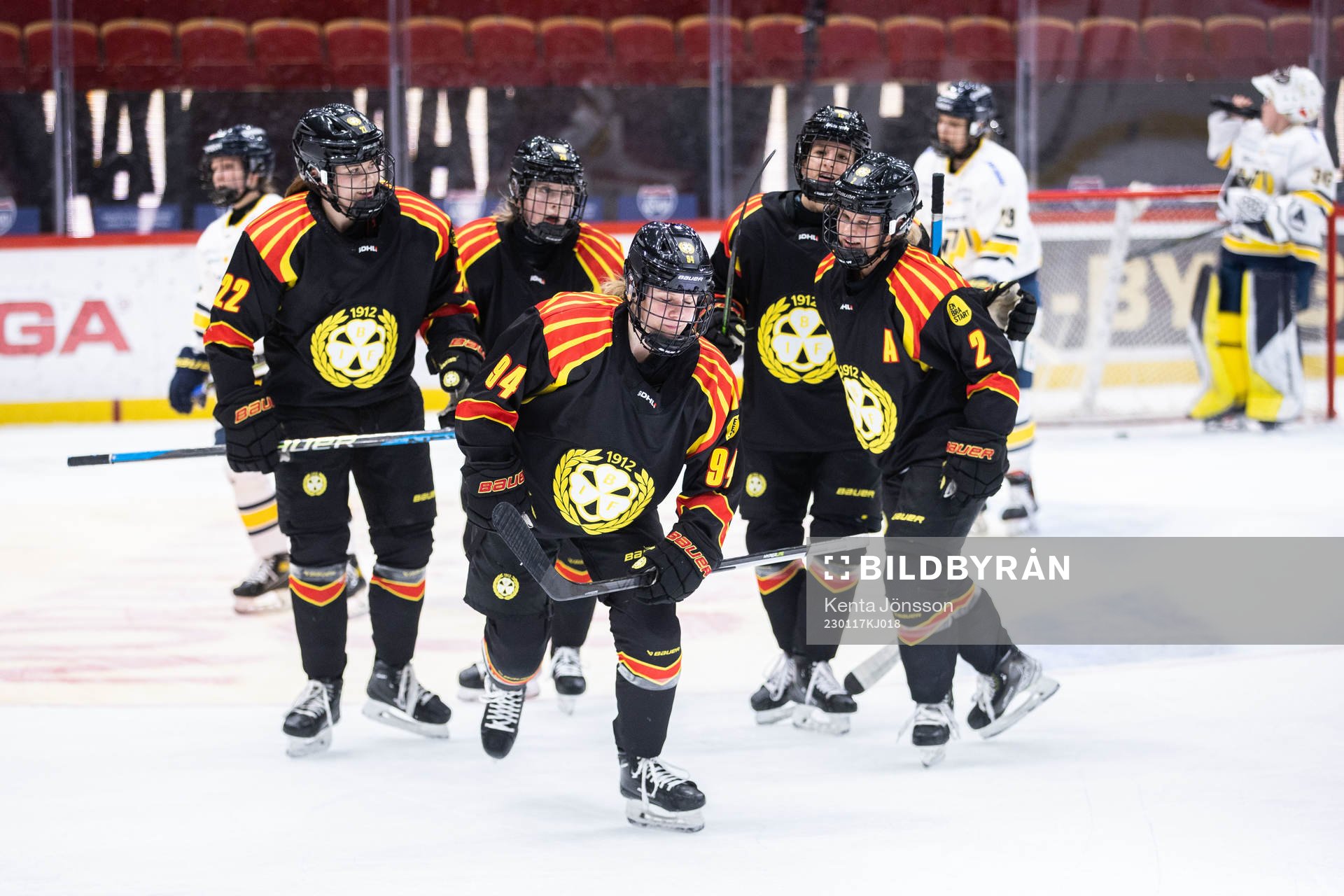 Brynäs Anna Meixner jublar