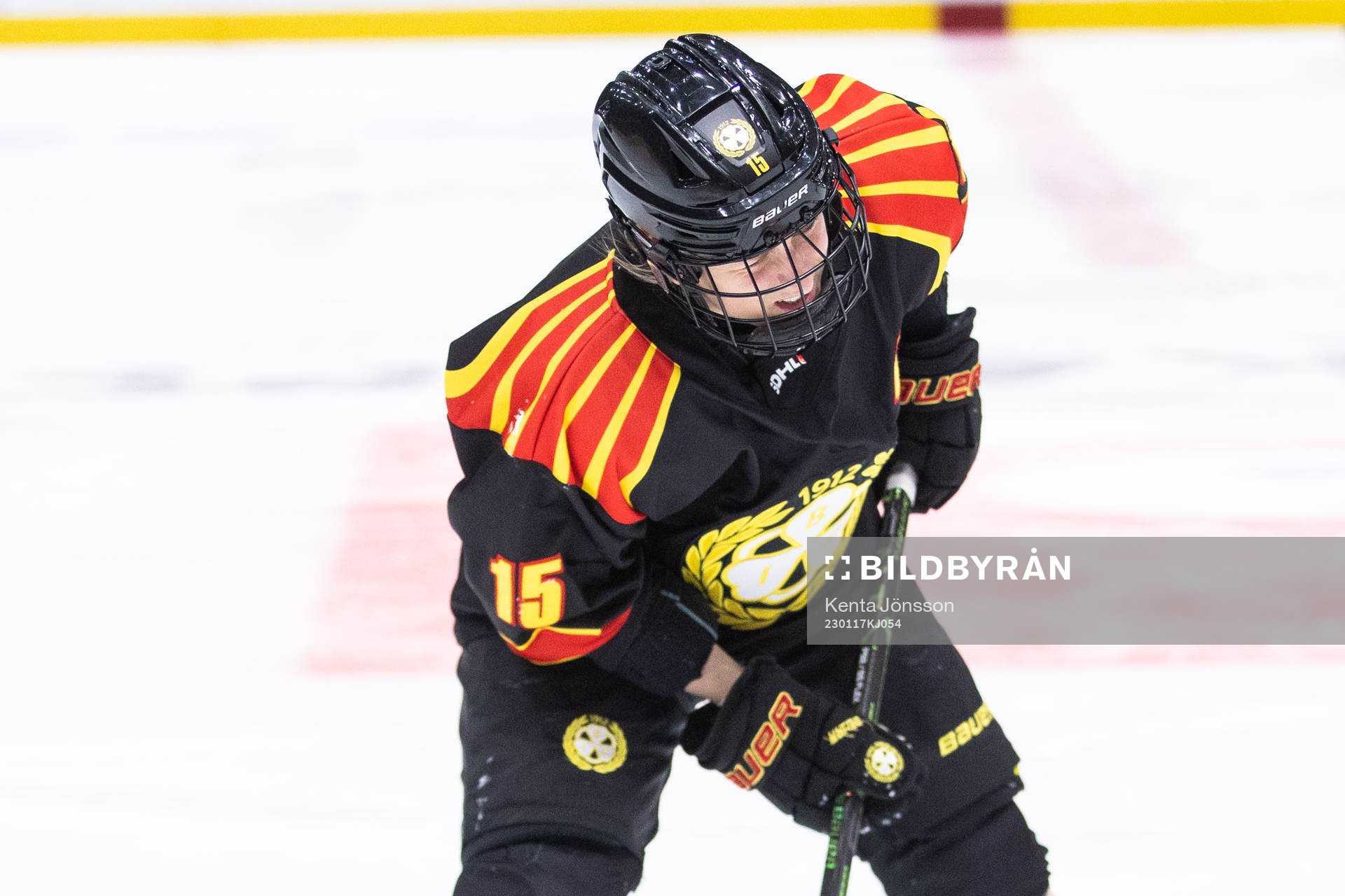 Brynäs Lara Stalder har ont