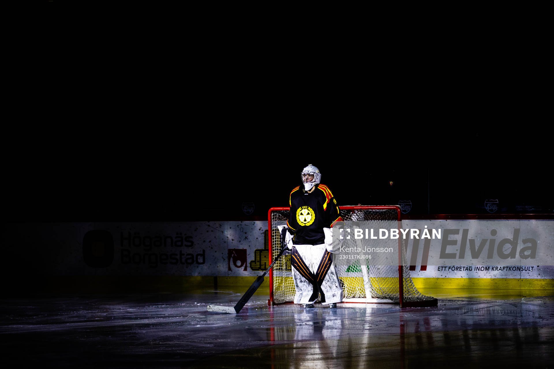 Brynäs målvakt Loryn Pearson Porter