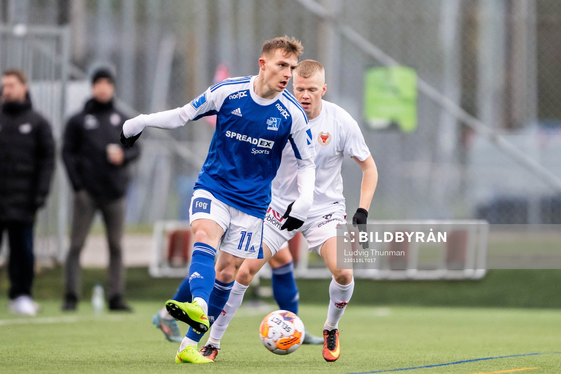 Lyngbys Magnus Kaastrup och Kalmars Axel Lindahl