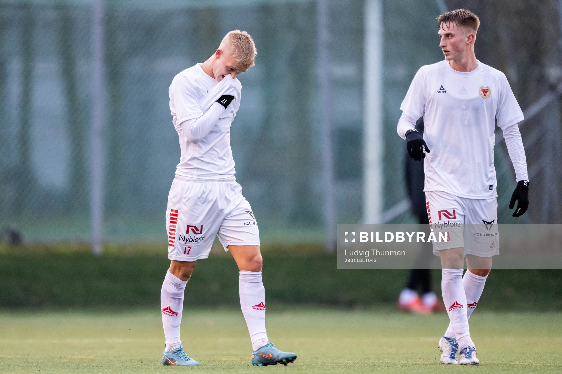 Kalmars Carl Gustafsson och Elias Olsson deppar