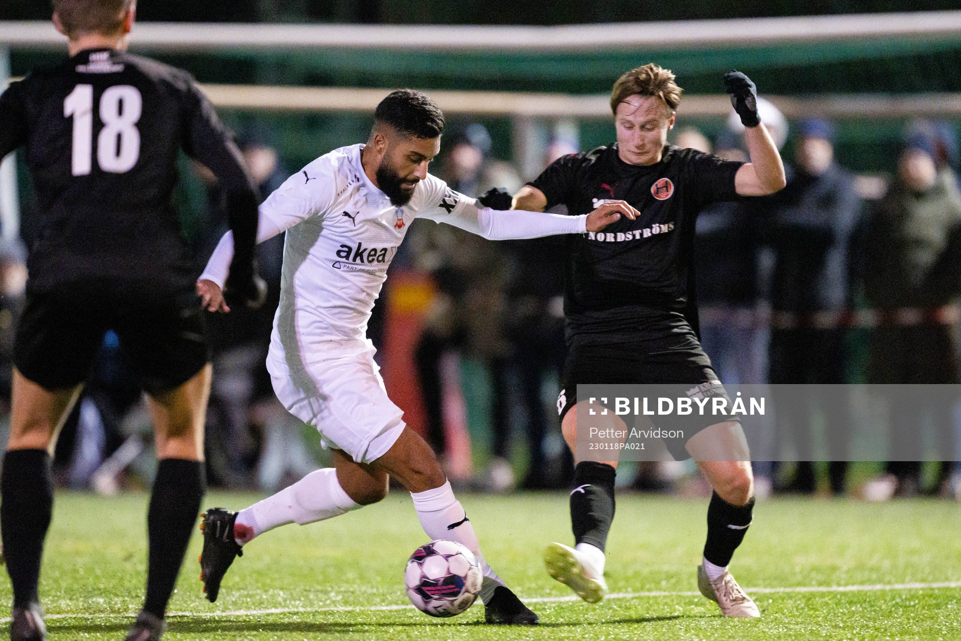 Helsingborgs Amin Al Hamawi och Hittarps William Fredland