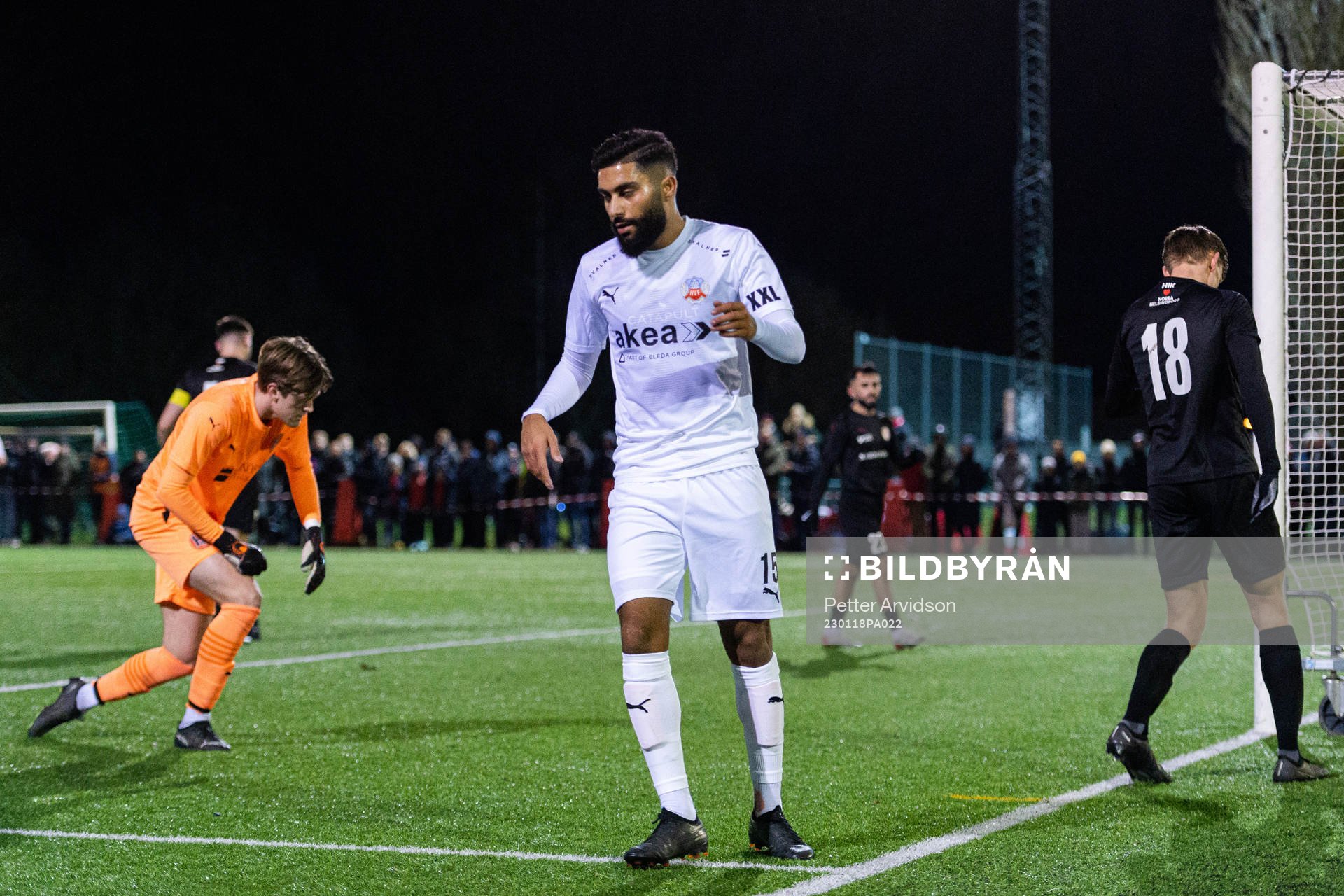 Helsingborgs Amin Al Hamawi jublar