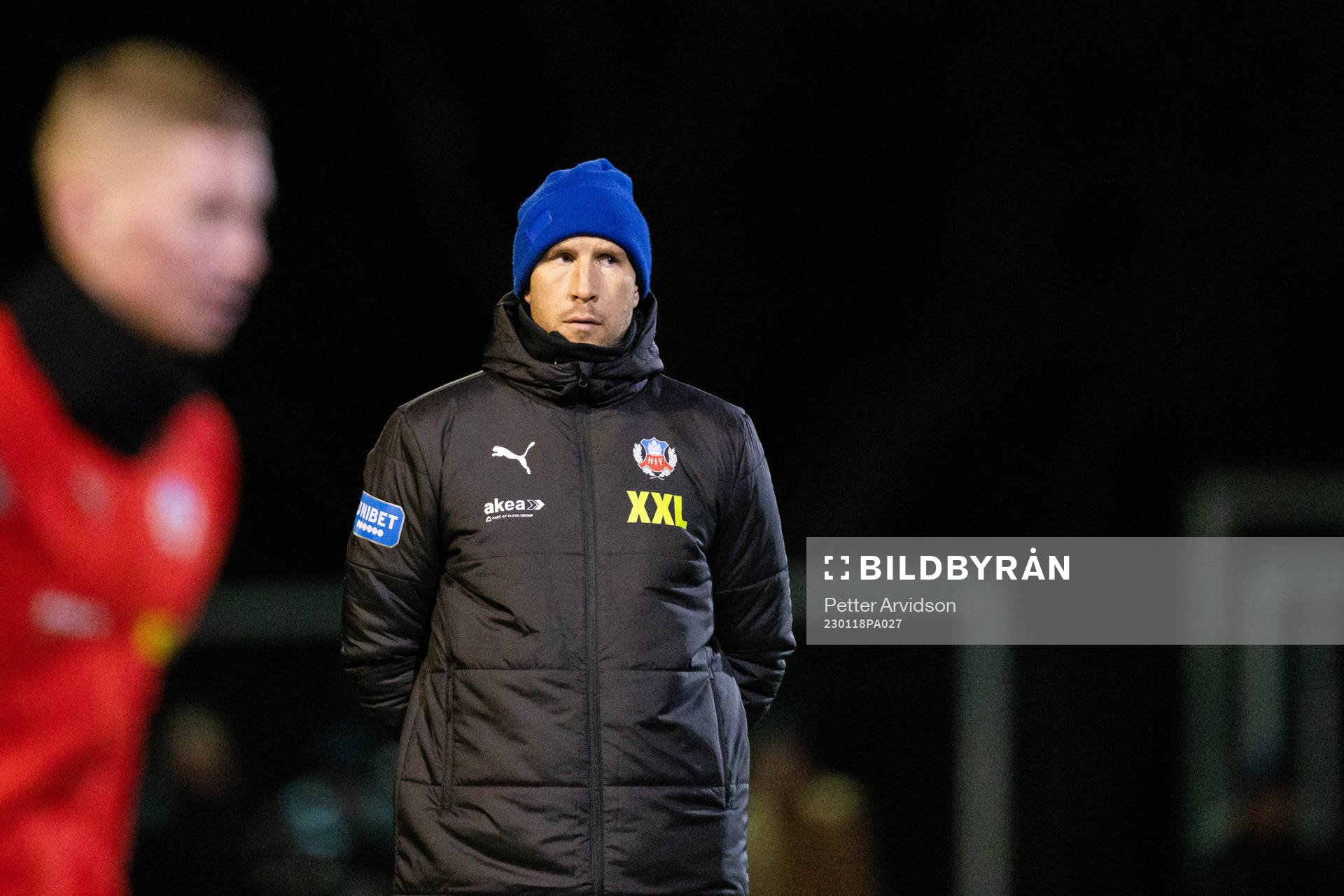 Helsingborgs tränare Mattias Lindström