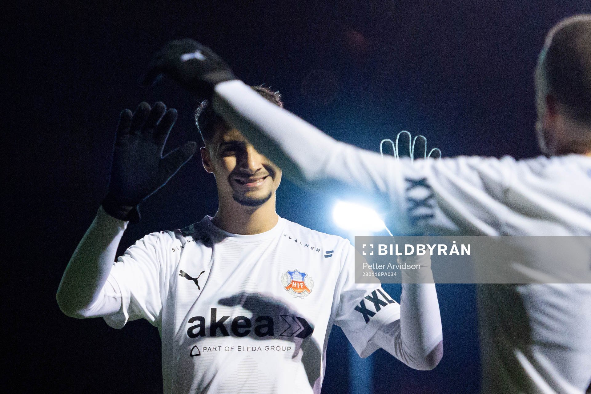 Helsingborgs Amar Muhsin jublar