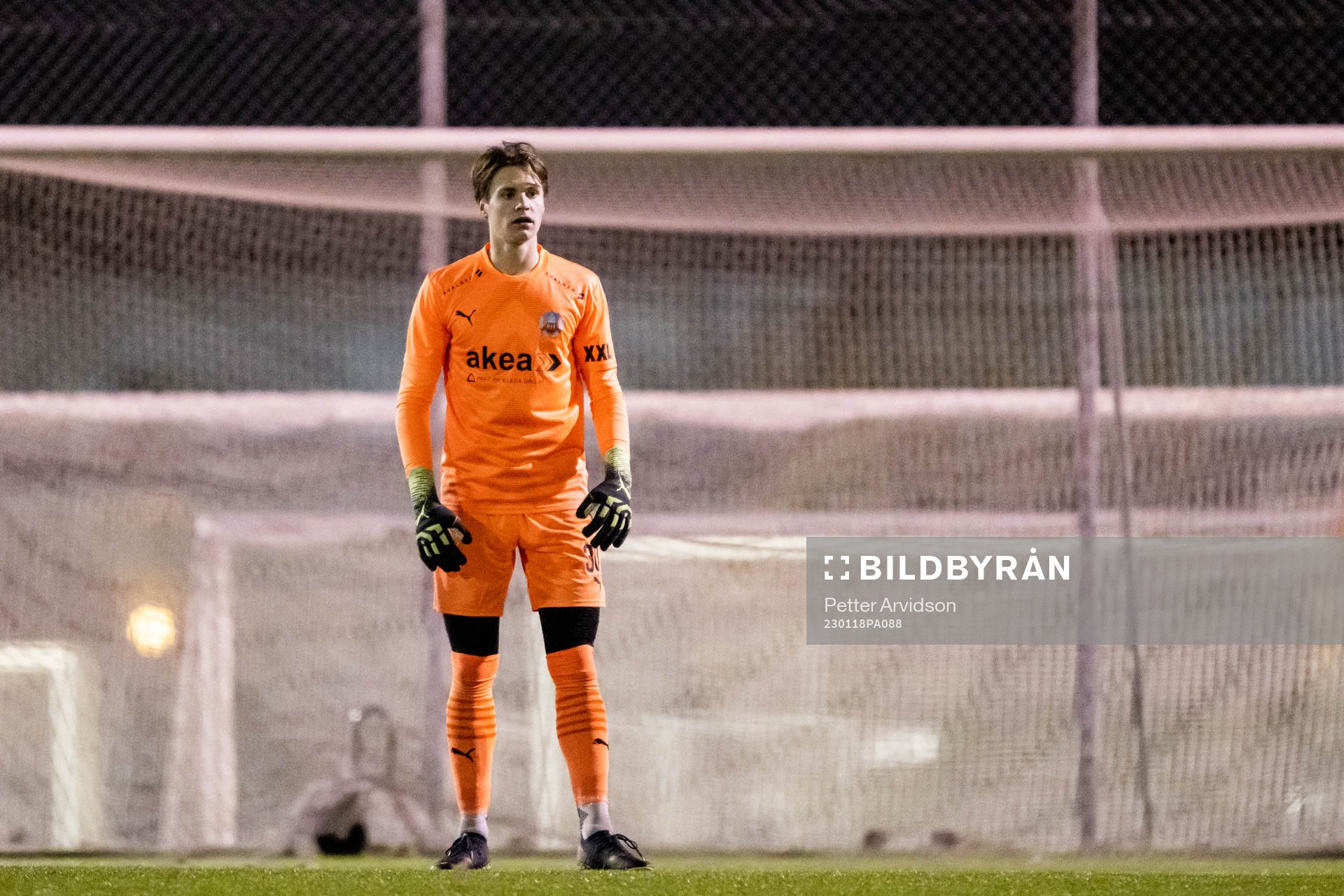 Helsingborgs målvakt Nils Arvidsson